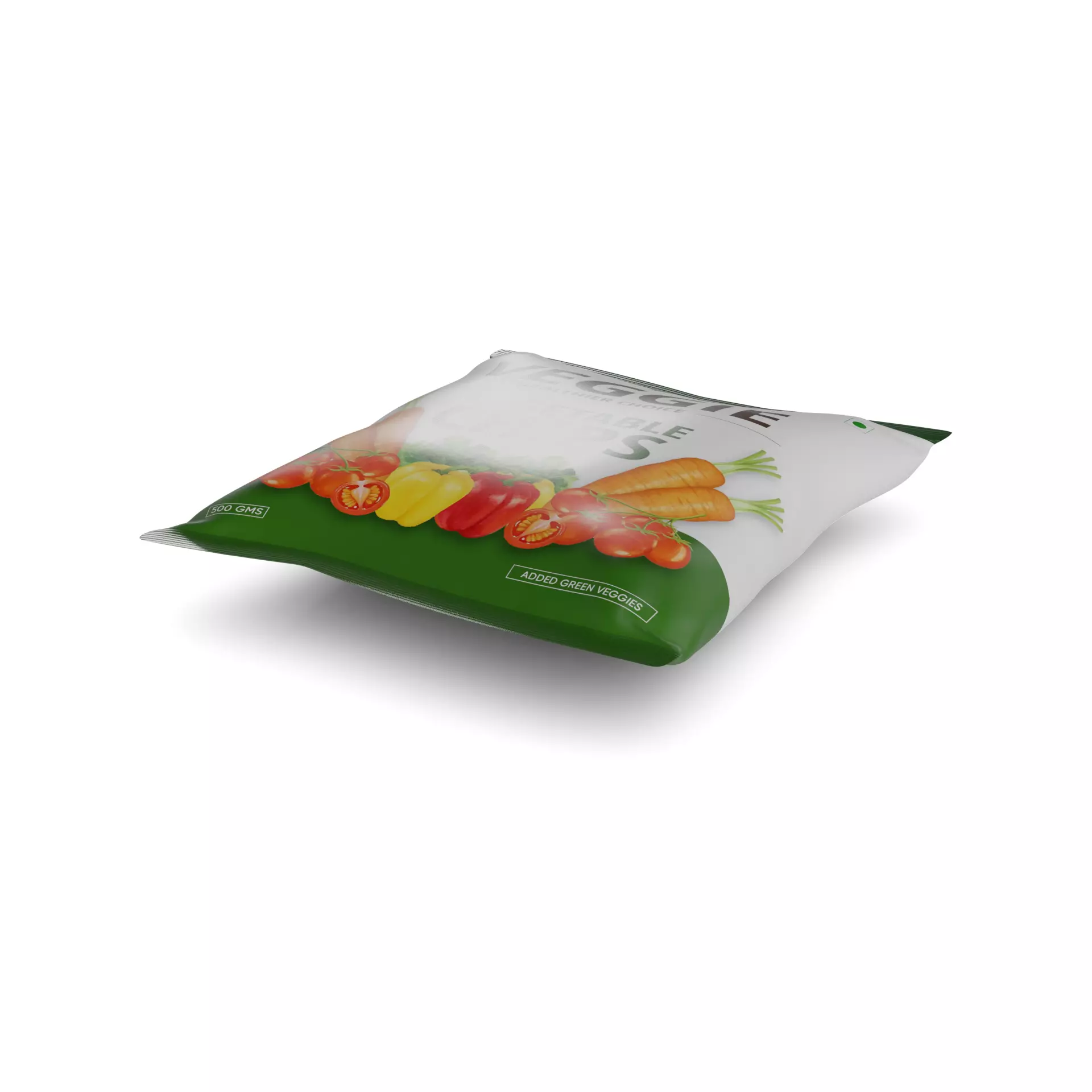 Biscuits rusks and other snacks Veggie Chips 3D model_0