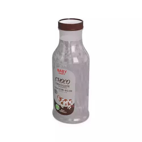 Baby and children drinks Baby and Kids Chocolate Milkshake 3D model