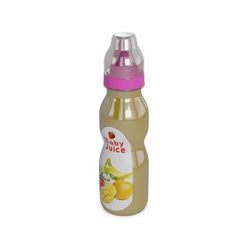 Baby and children drinks Baby Fruit Juice Bottles 3D model