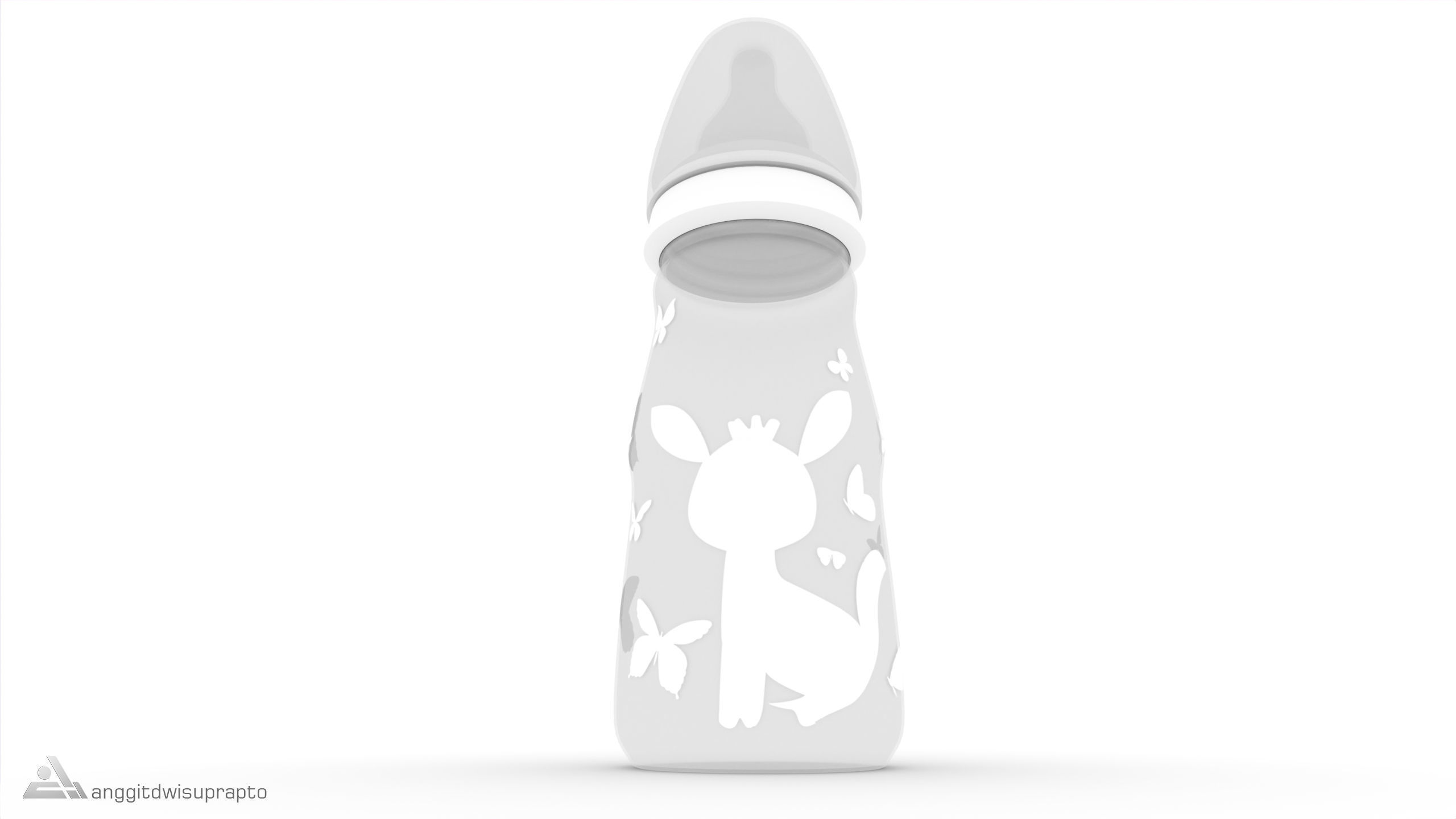 Other baby care products Baby Bottle 3D model_11