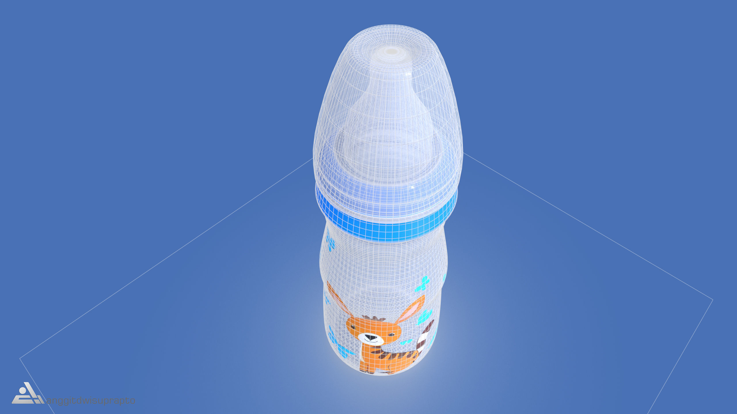 Other baby care products Baby Bottle 3D model_12