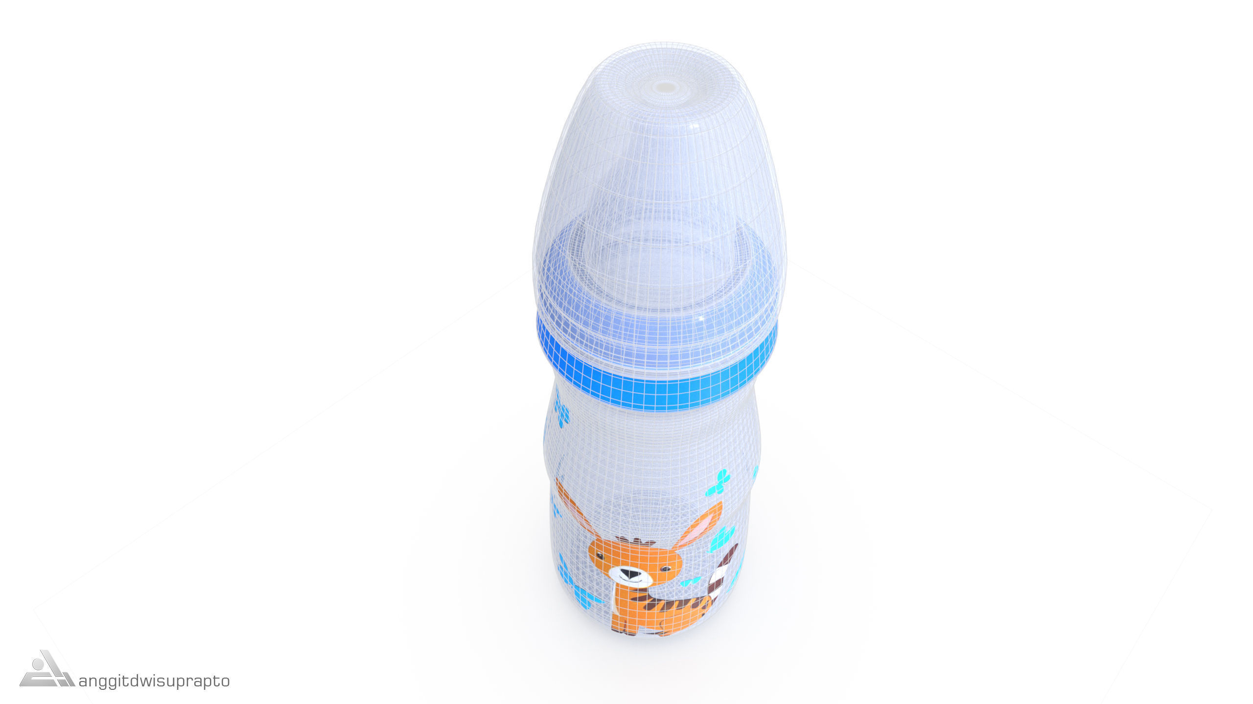 Other baby care products Baby Bottle 3D model_13