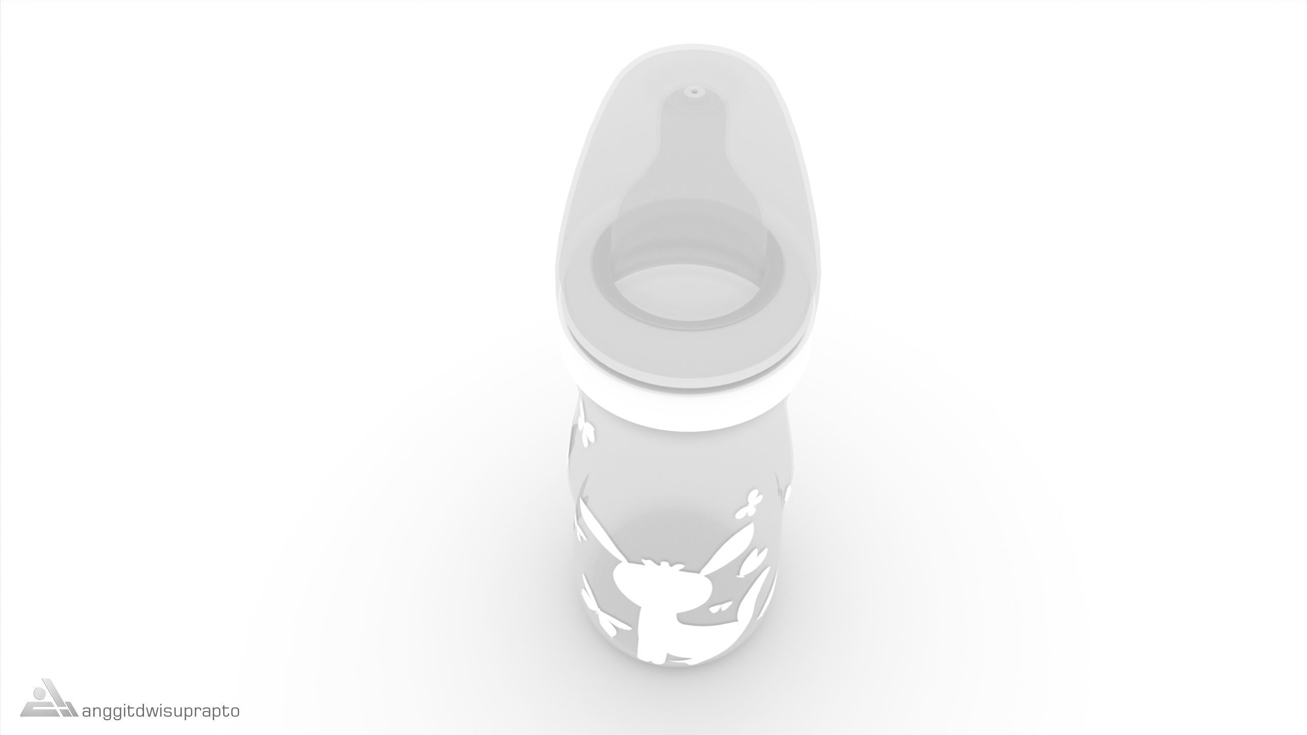 Other baby care products Baby Bottle 3D model_14