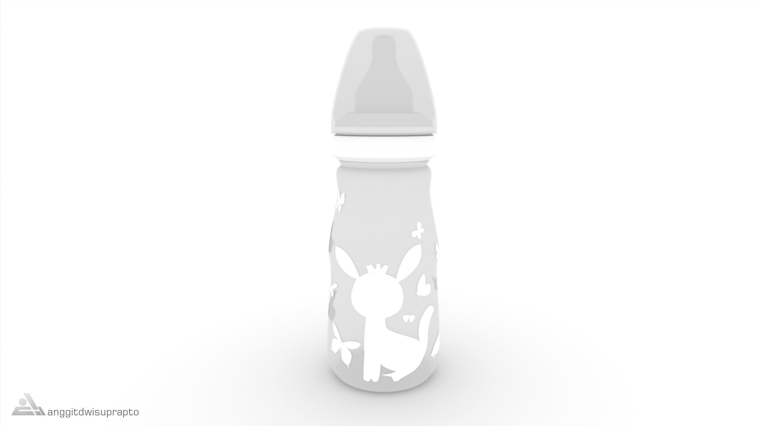 Other baby care products Baby Bottle 3D model_5