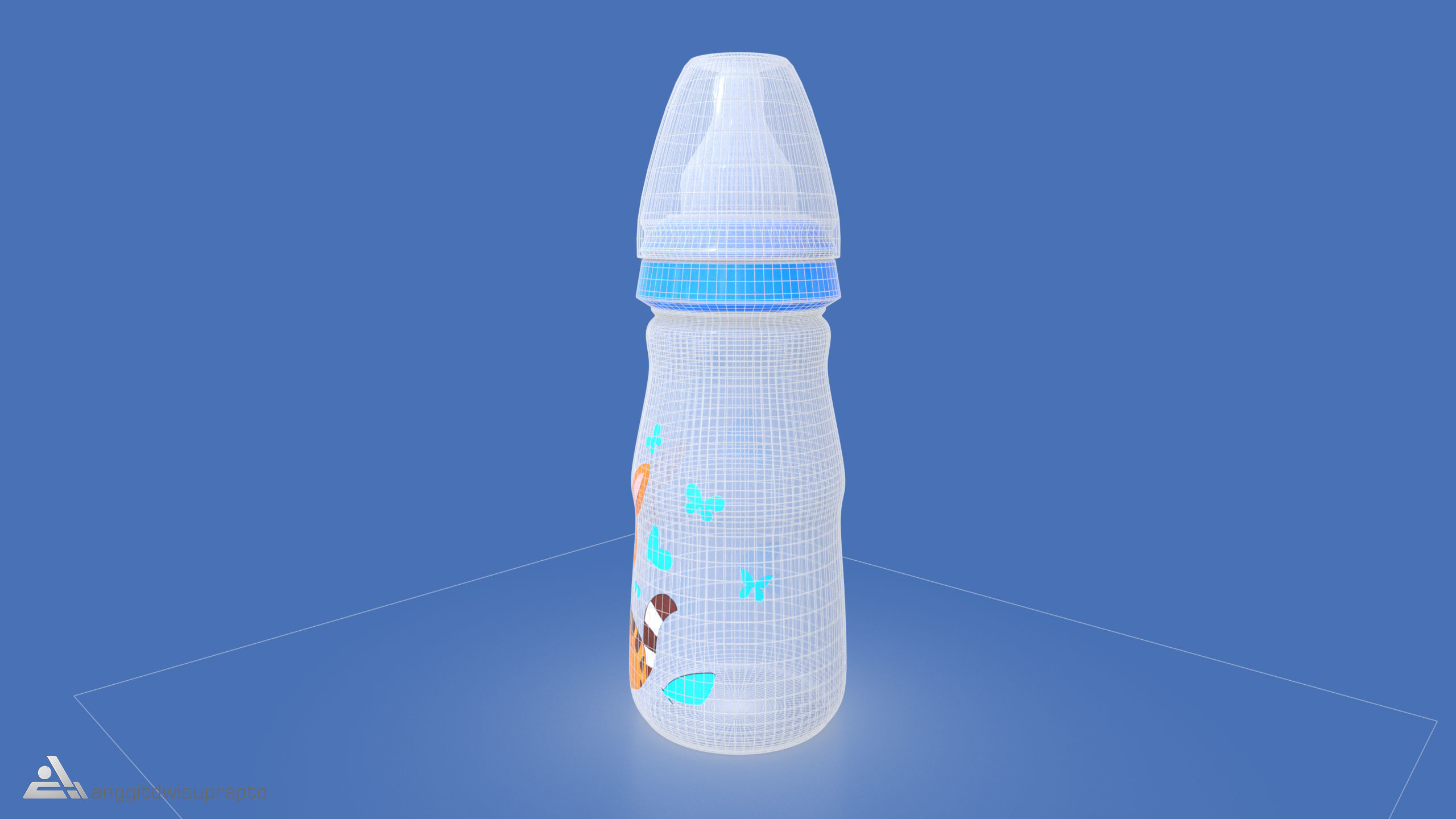 Other baby care products Baby Bottle 3D model_6