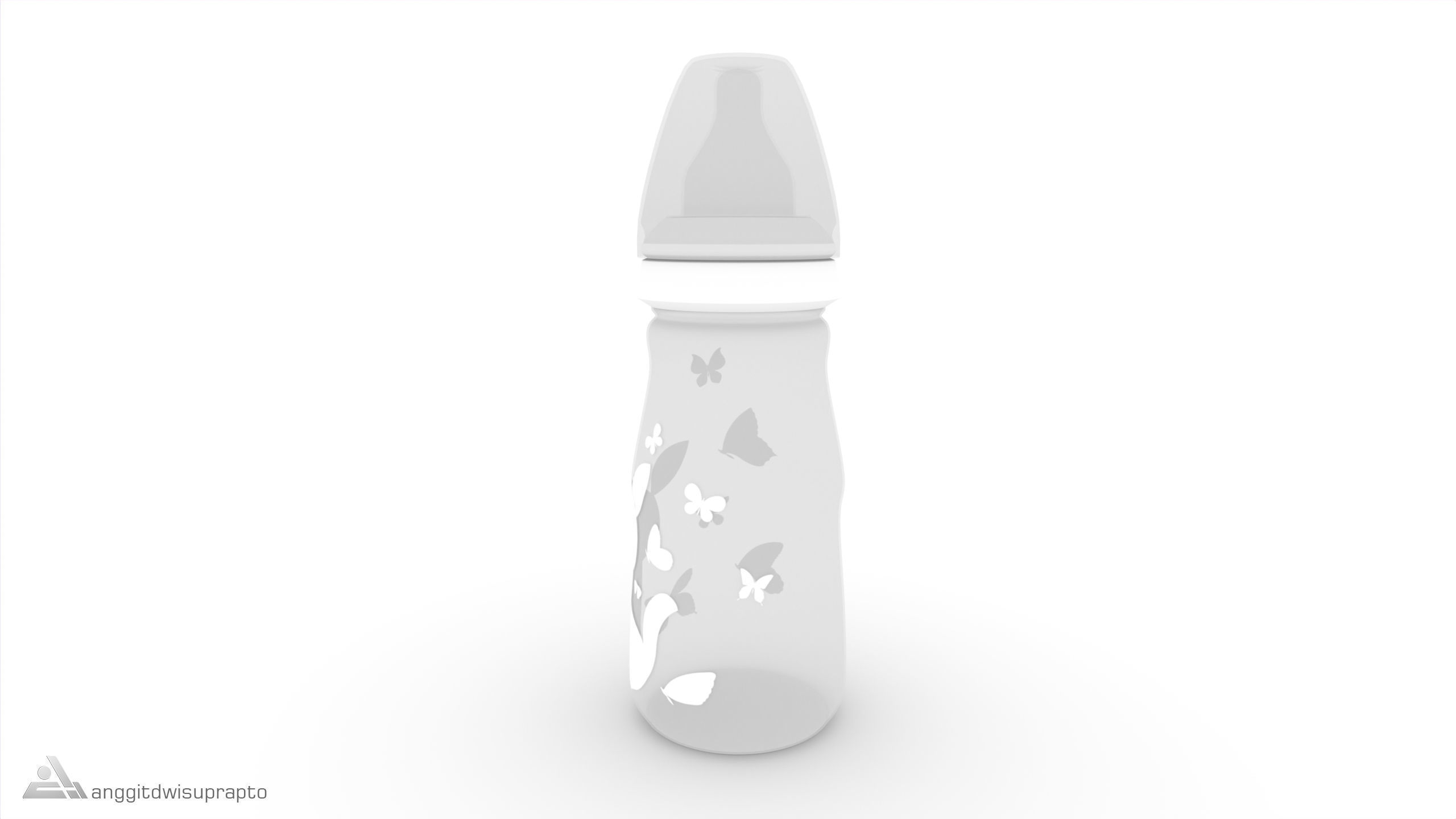 Other baby care products Baby Bottle 3D model_8