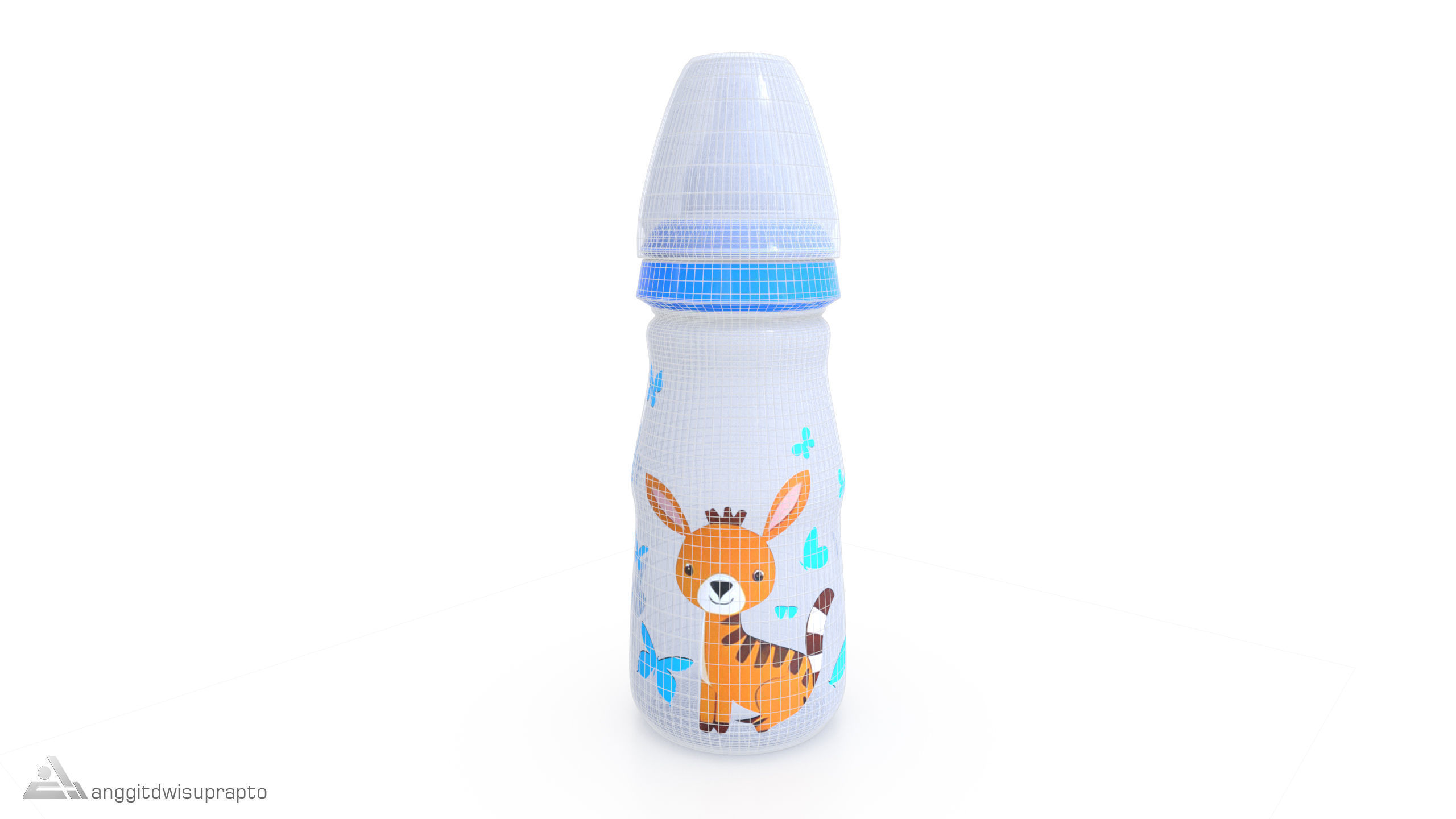 Other baby care products Baby Bottle 3D model_4