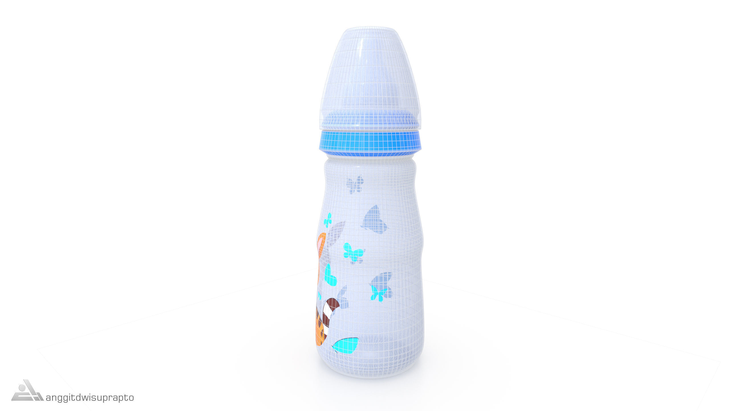 Other baby care products Baby Bottle 3D model_7