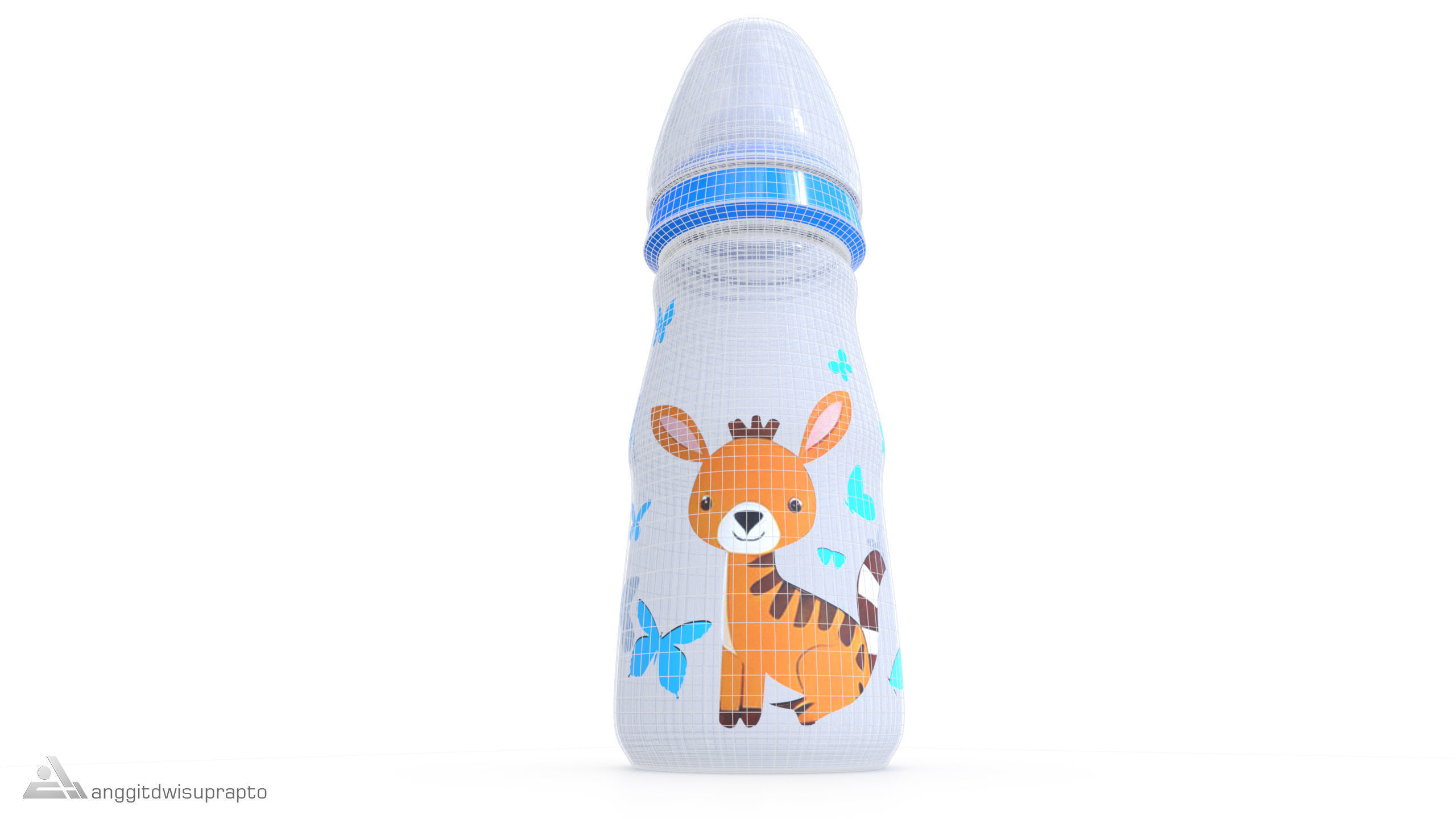 Other baby care products Baby Bottle 3D model_10