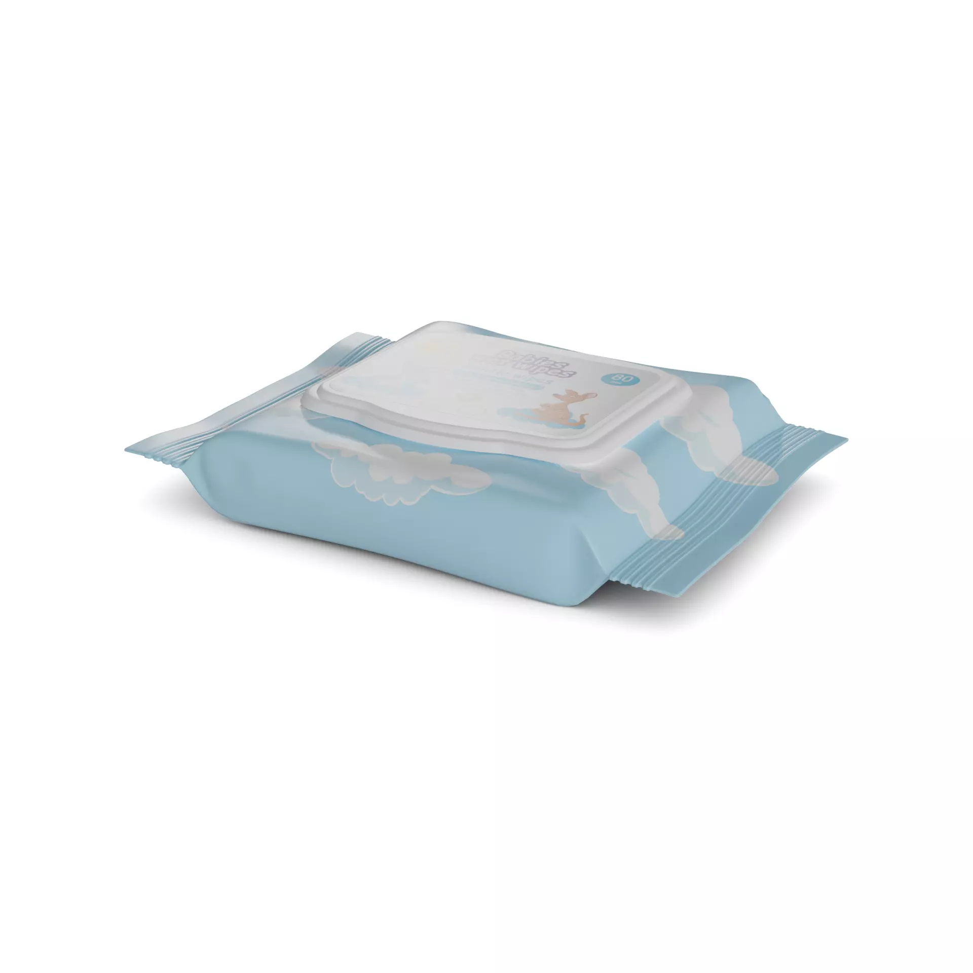 Other baby care products Baby Wipes 3D model_0