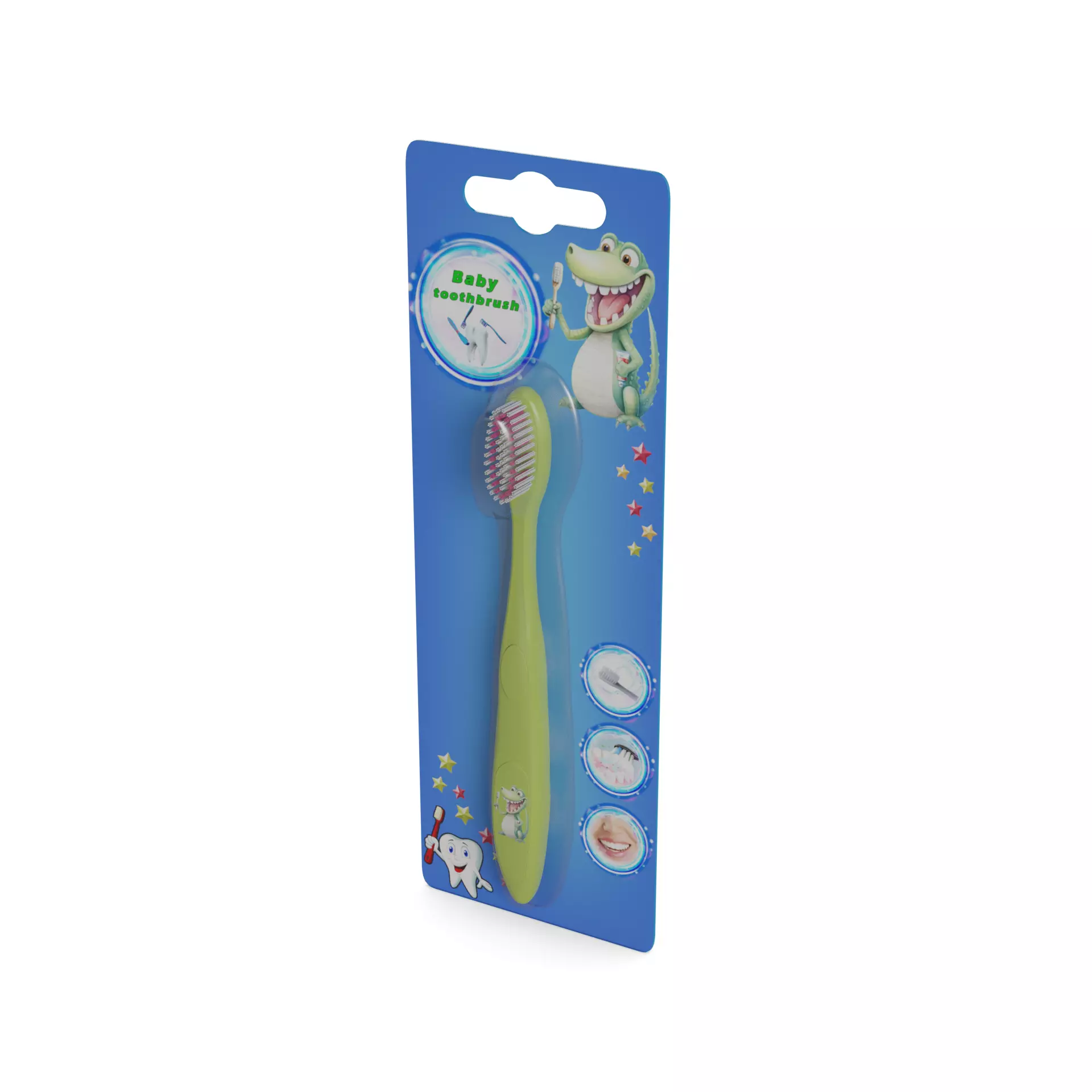 Other baby care products Baby Toothbrush 3D model_0