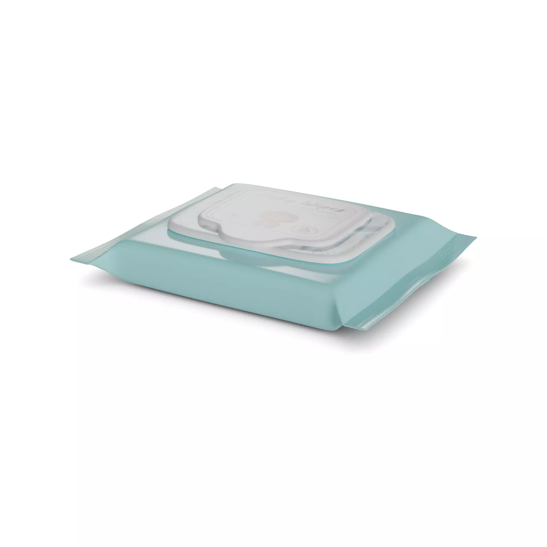 Baby feeding and care Baby Wipes 3D model_0