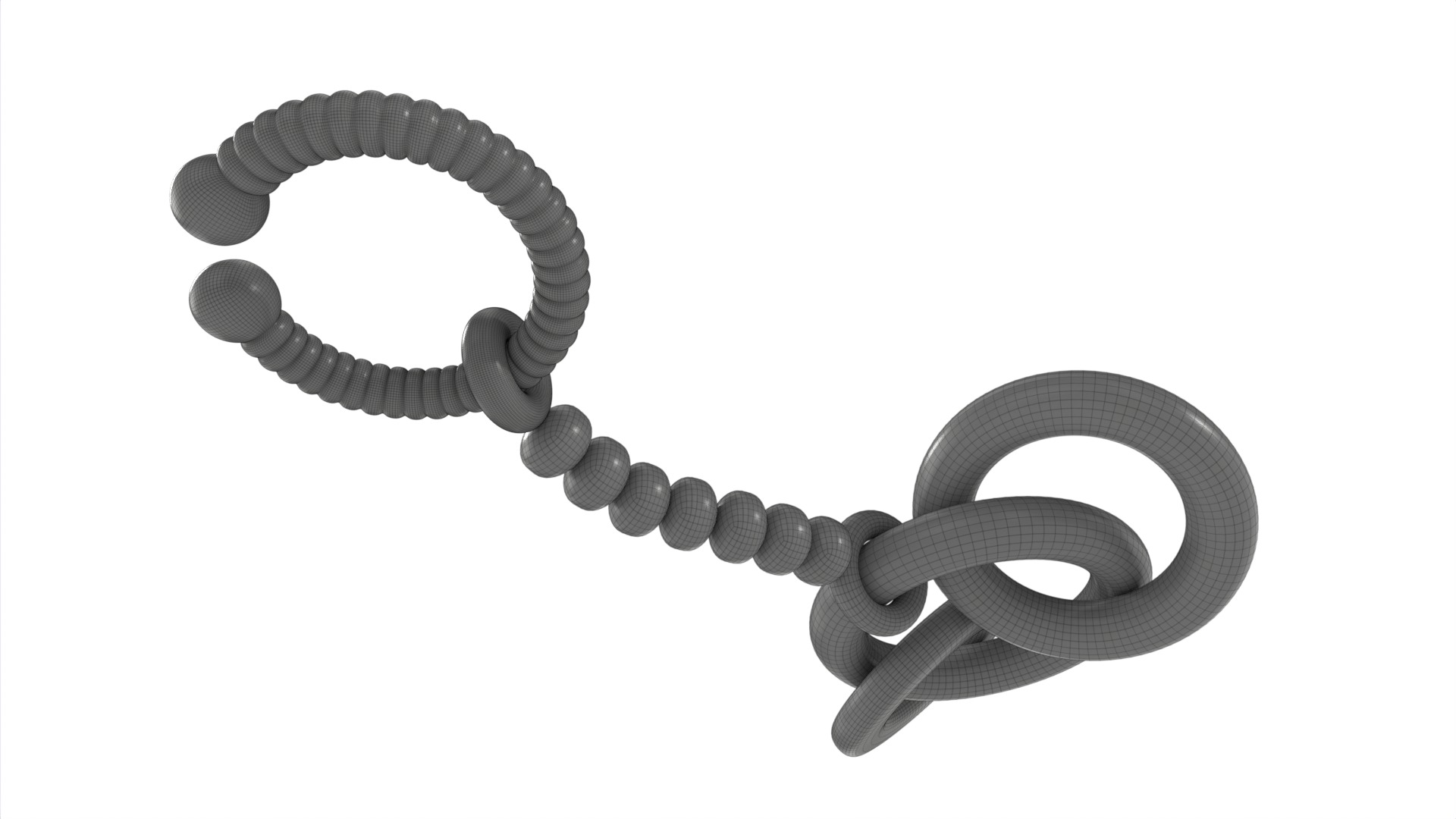 Baby feeding and care Baby Teether 3D model_15