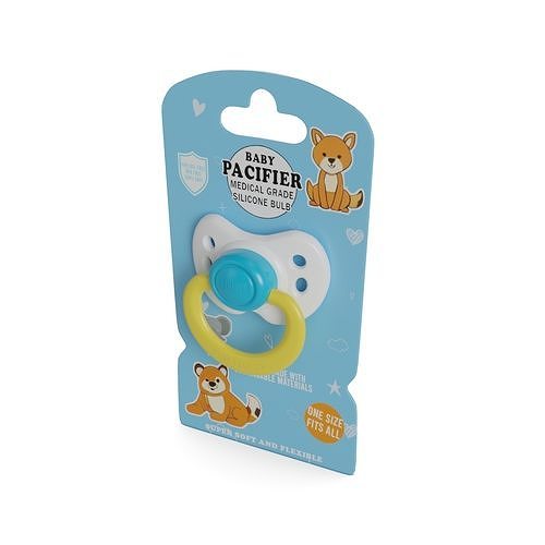 Baby feeding and care Baby Pacifier Low-poly 3D model