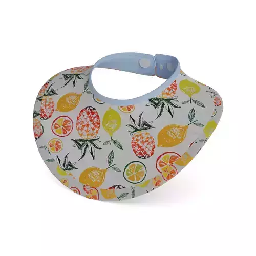 Baby feeding and care Baby Bibs Low-poly 3D model