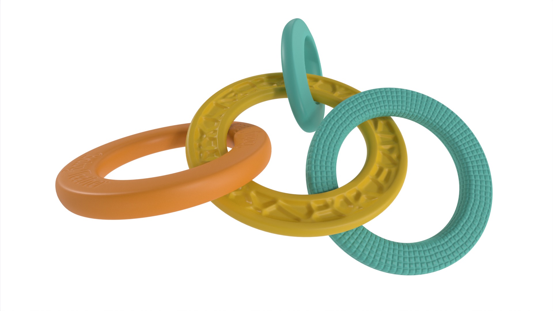 Baby feeding and care Baby Teether 3D model_4