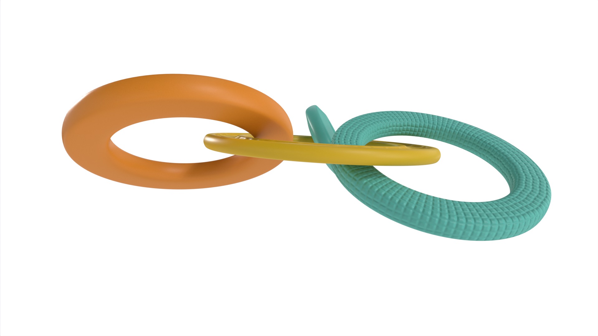 Baby feeding and care Baby Teether 3D model_5