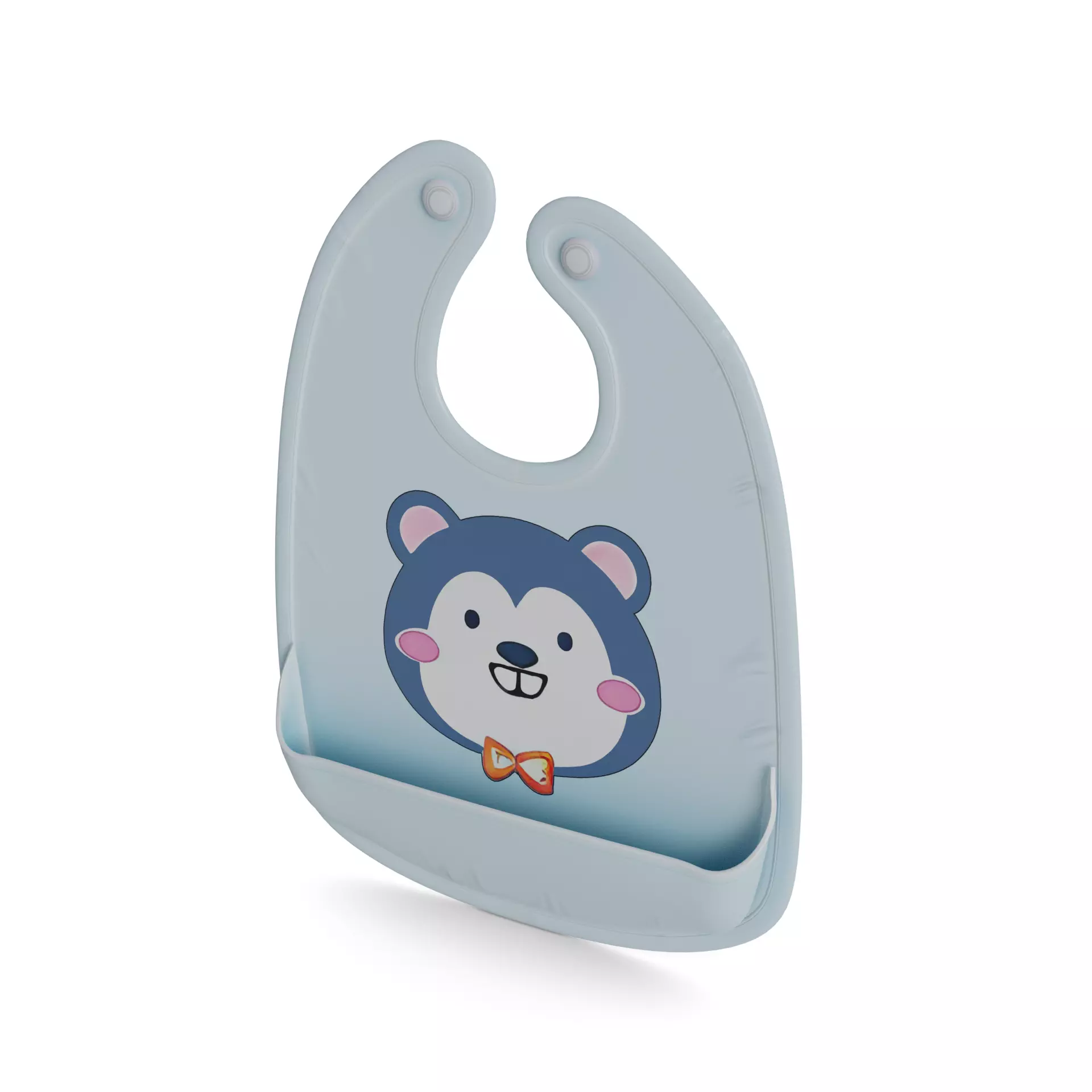 Bibs Bibs Low-poly 3D model_0