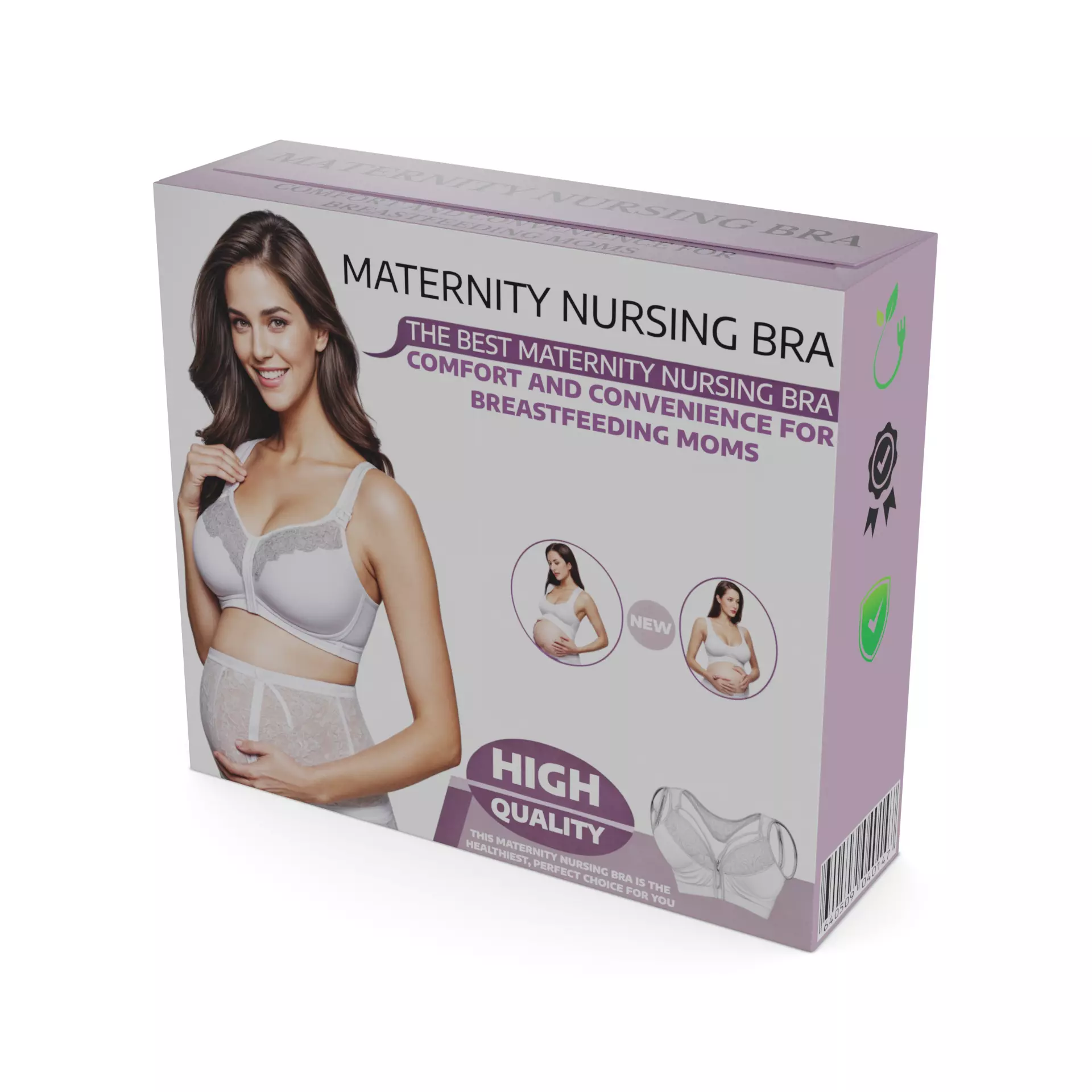 Maternity products Maternity Nursing Bra Low-poly 3D model