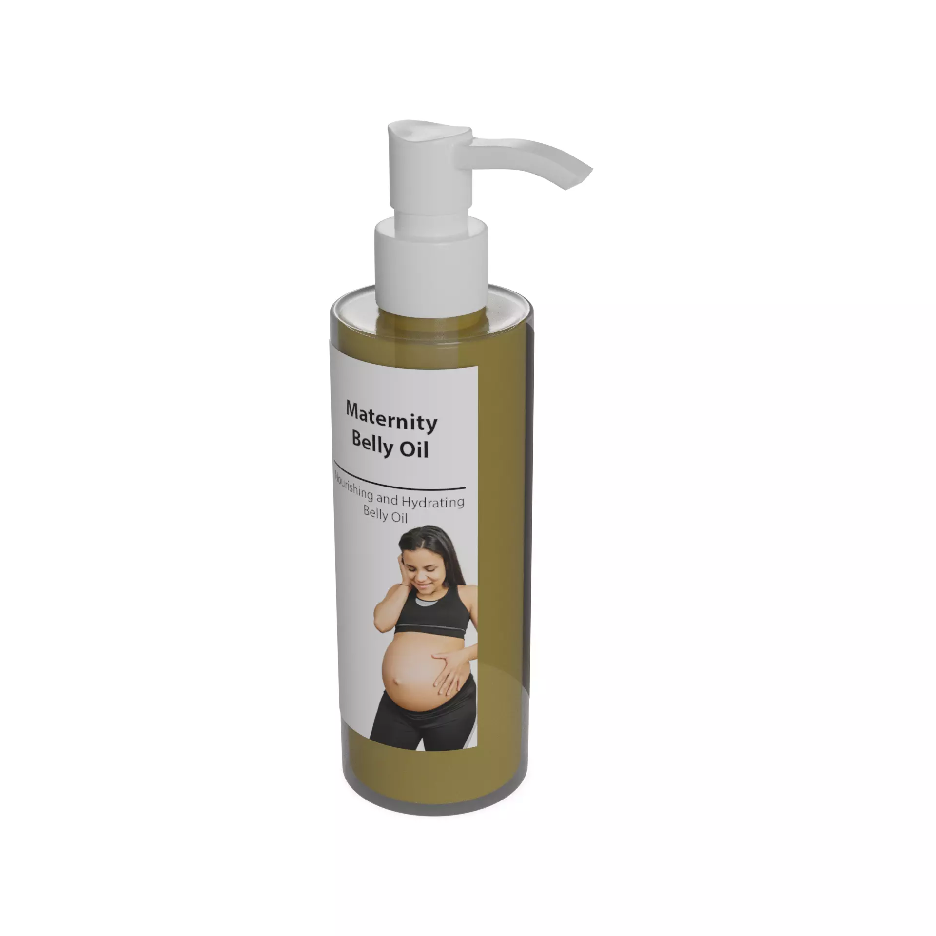 Maternity products Maternity Belly Oil 3D model
