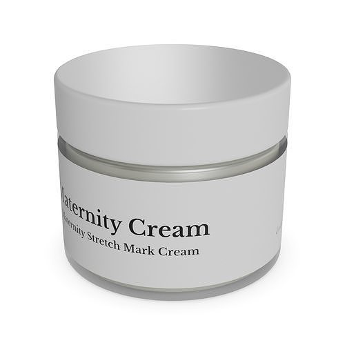Maternity products Maternity Stretch Mark Cream Low-poly 3D model