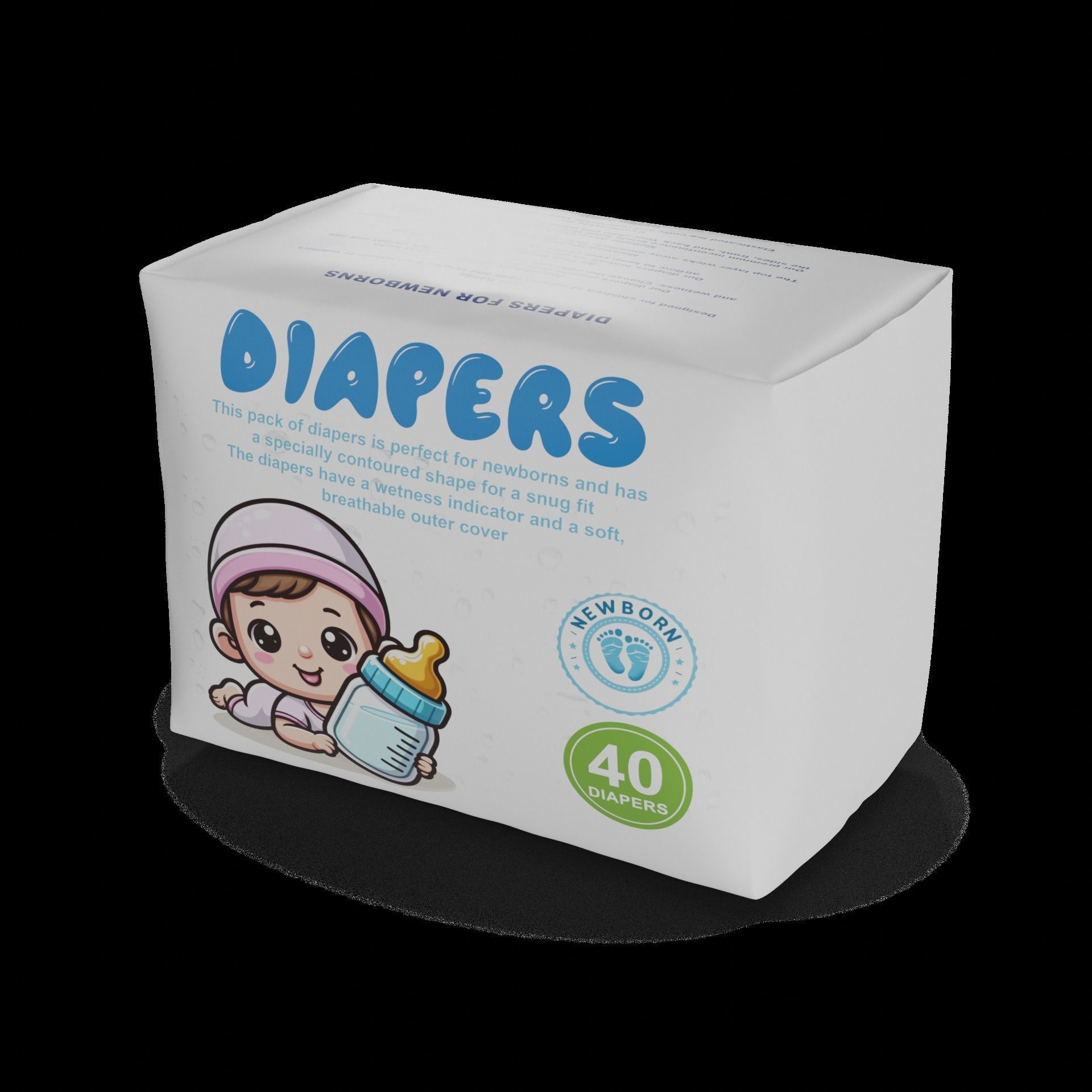 Diapers Diapers 3D model_1