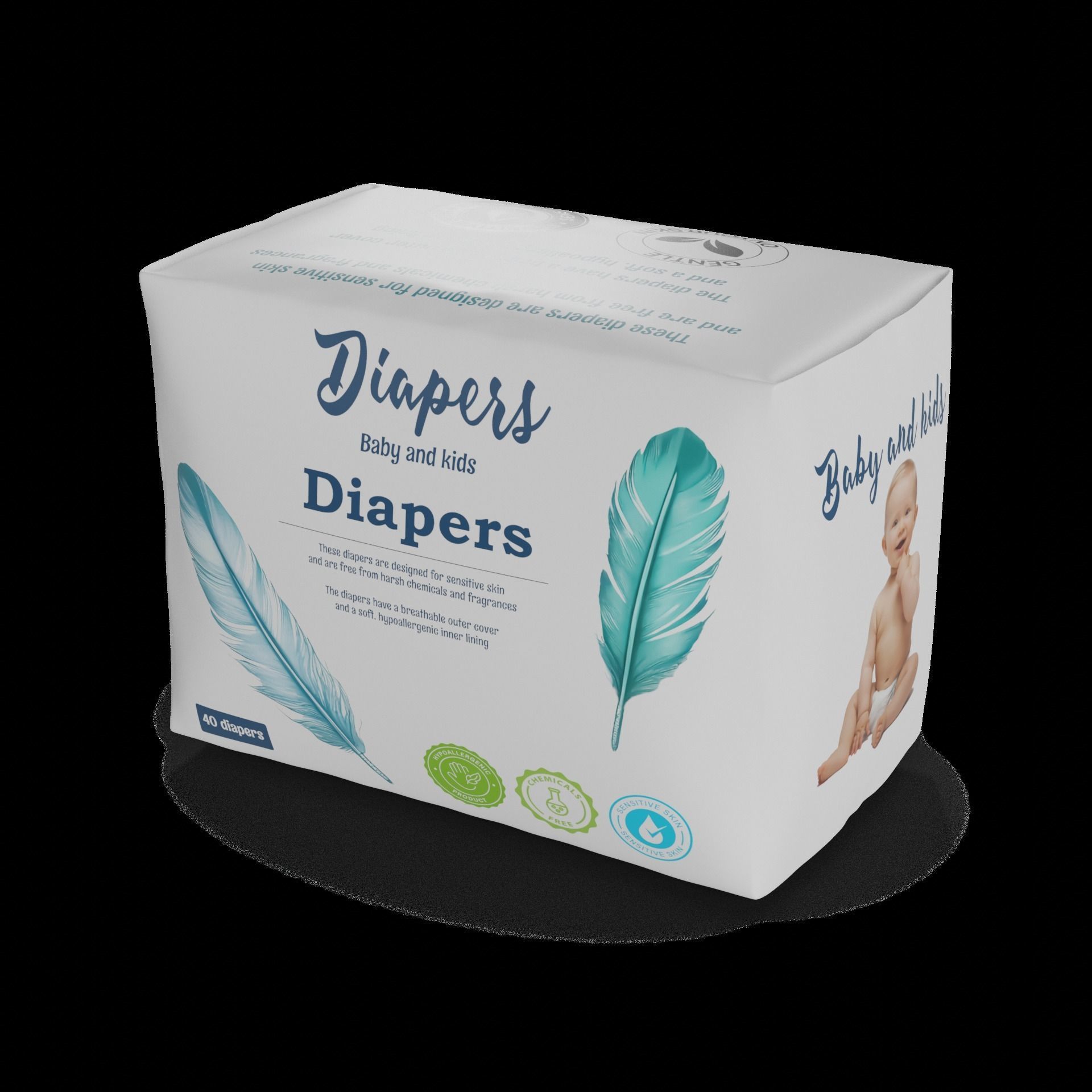 Diapers Diapers 3D model_1