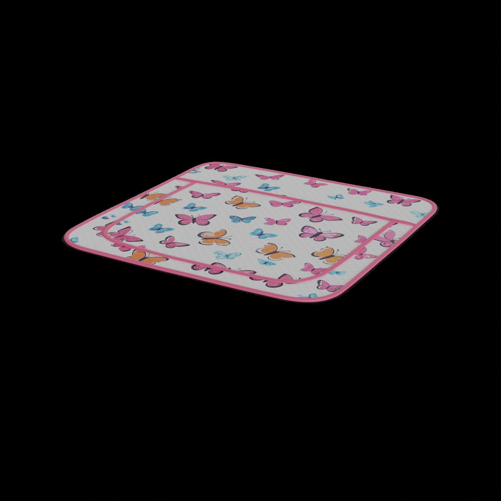 Changing mats Changing Mat Low-poly 3D model_1