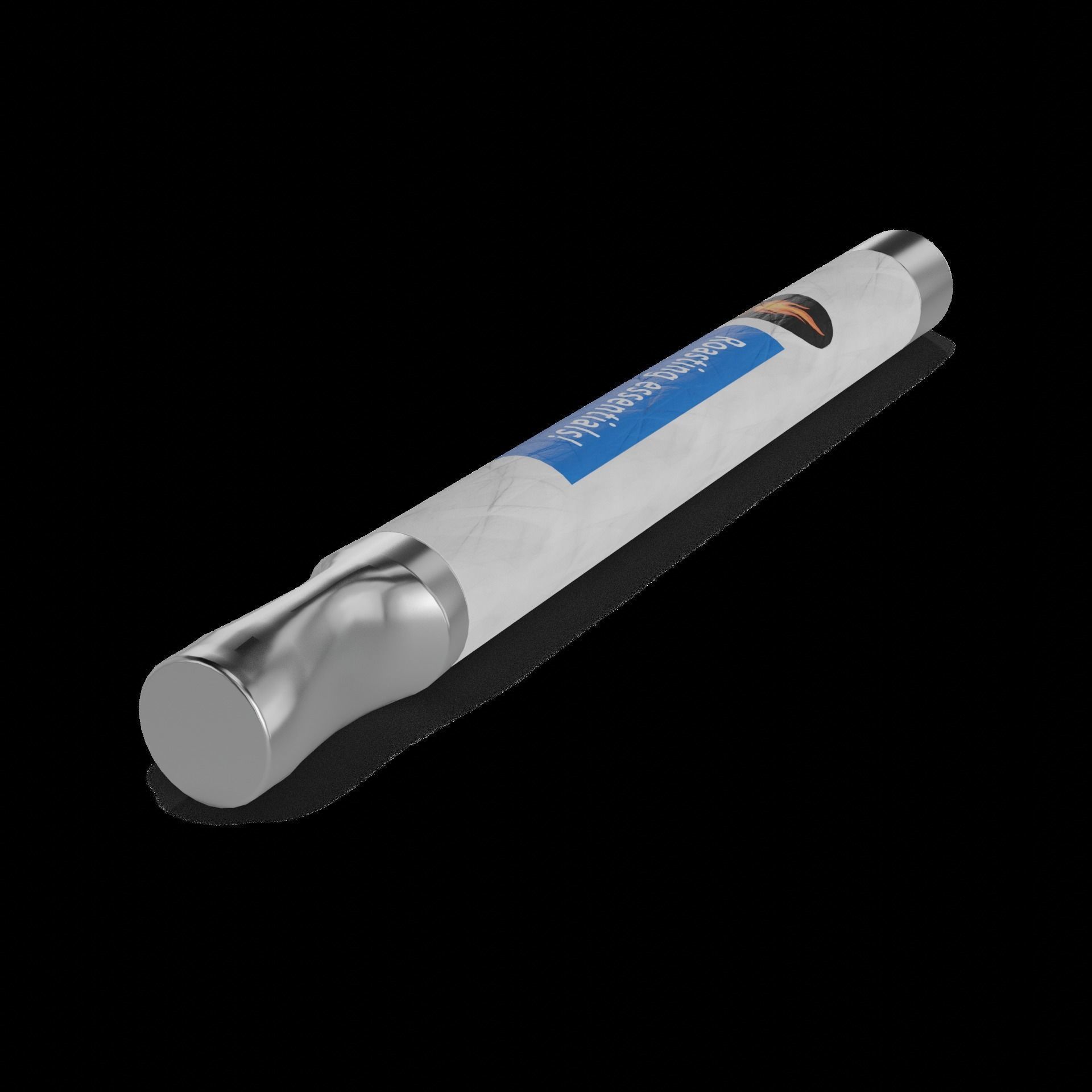 Marshmallows Marshmallow Sticks Low-poly 3D model_1