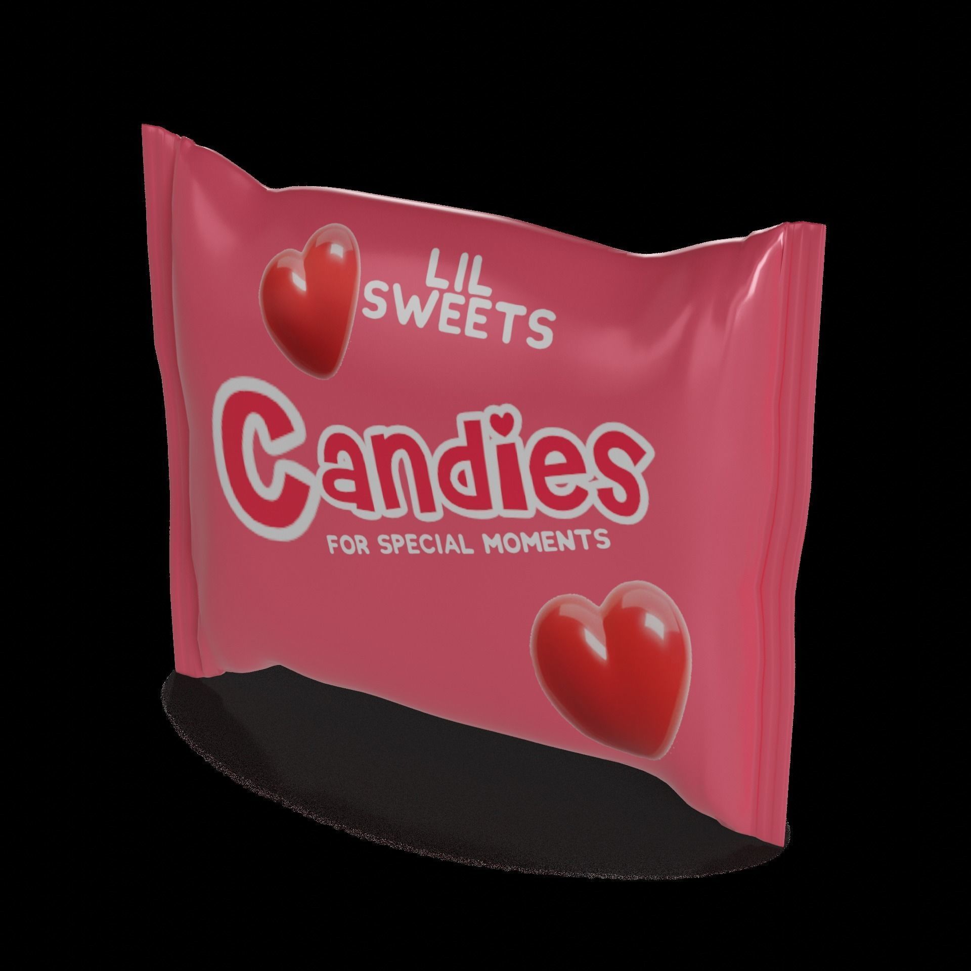 Candies in boxes Candies in Boxes Low-poly 3D model_1