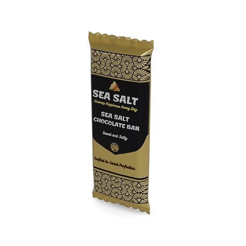 Chocolate bars Sea Salt Chocolate Bar 3D model