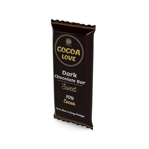 Chocolate bars Dark Chocolate Bar 3D model
