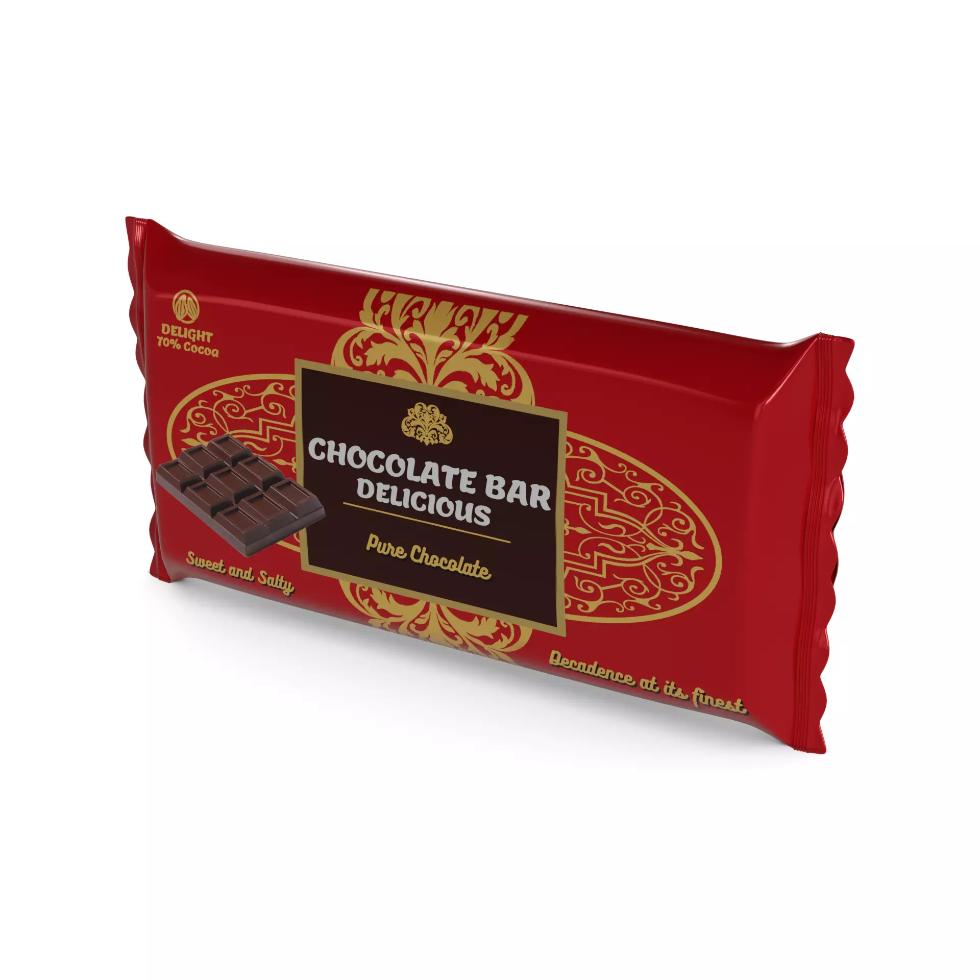 Chocolate bars Chocolate Bar 3D model_0