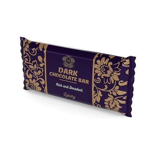 Chocolate bars Dark Chocolate Bar 3D model