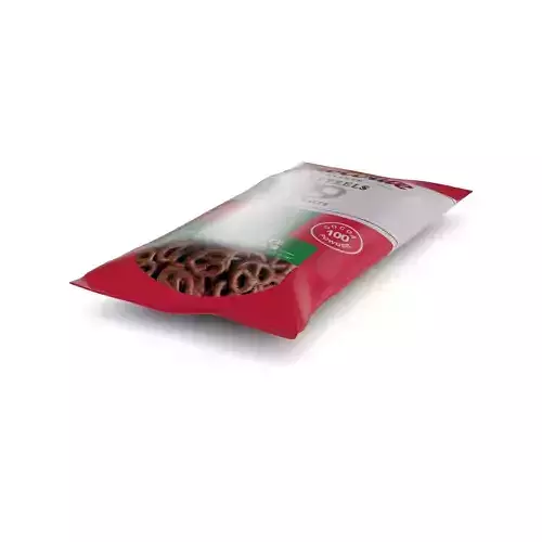 Christams sweets Chocolate Covered Pretzels Low-poly 3D model