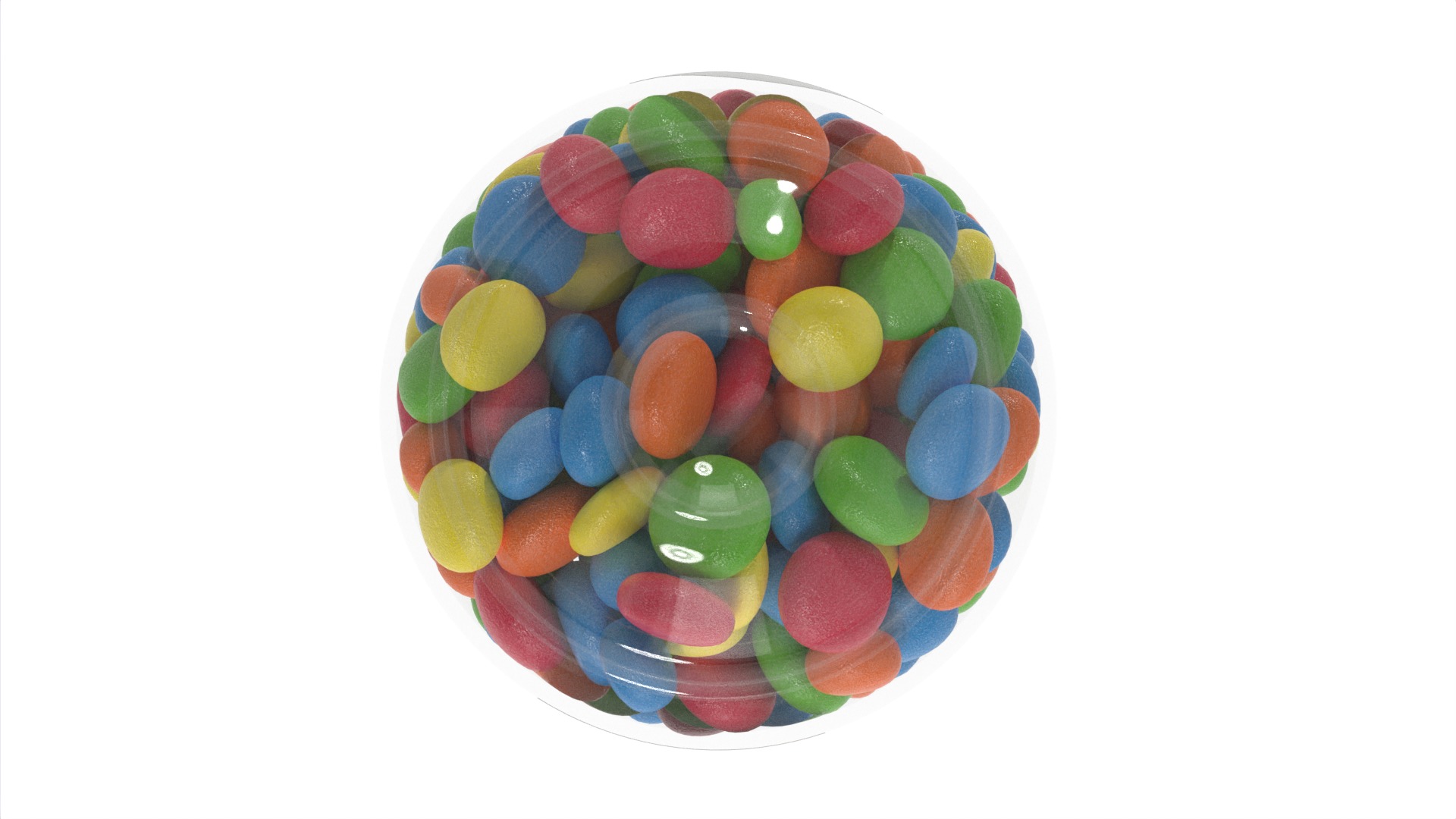 Dragee and chewing candies Dragee and Chewing Candies 3D model_8
