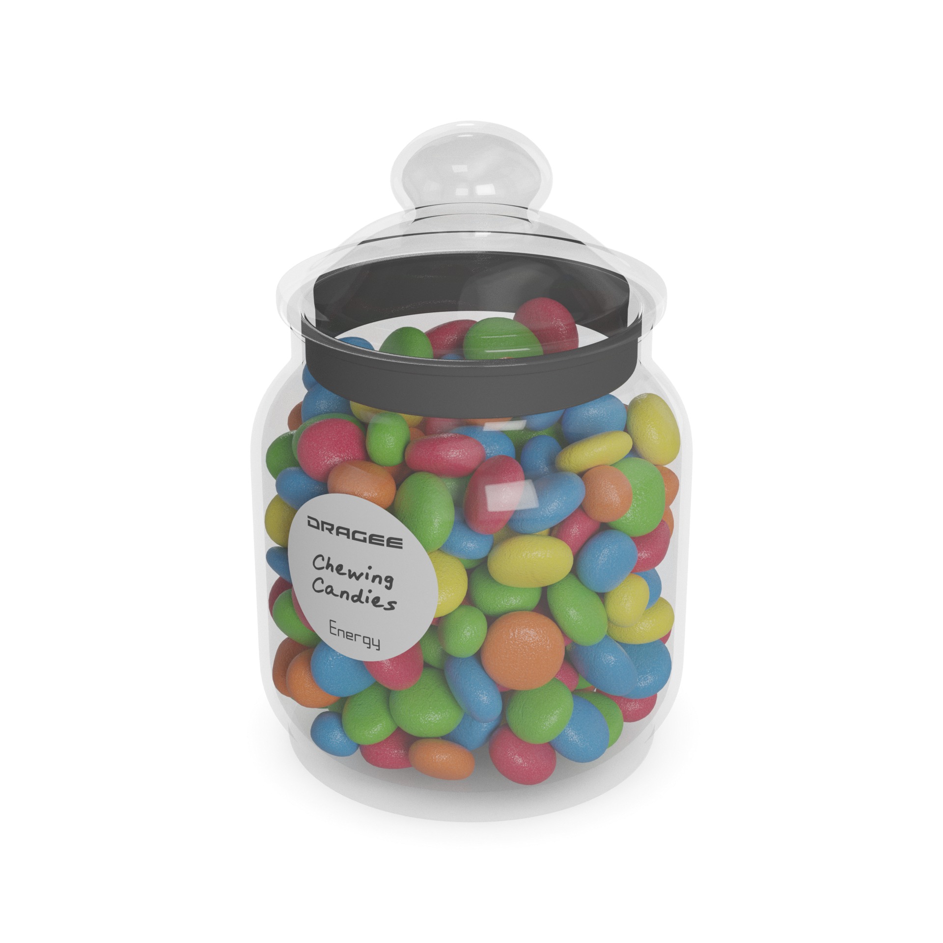 Dragee and chewing candies Dragee and Chewing Candies 3D model_17