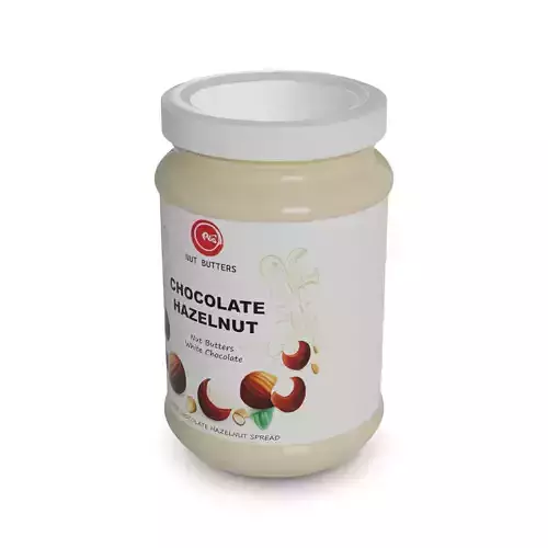 Chocolate spreads and nut butters White Chocolate Hazelnut Spread