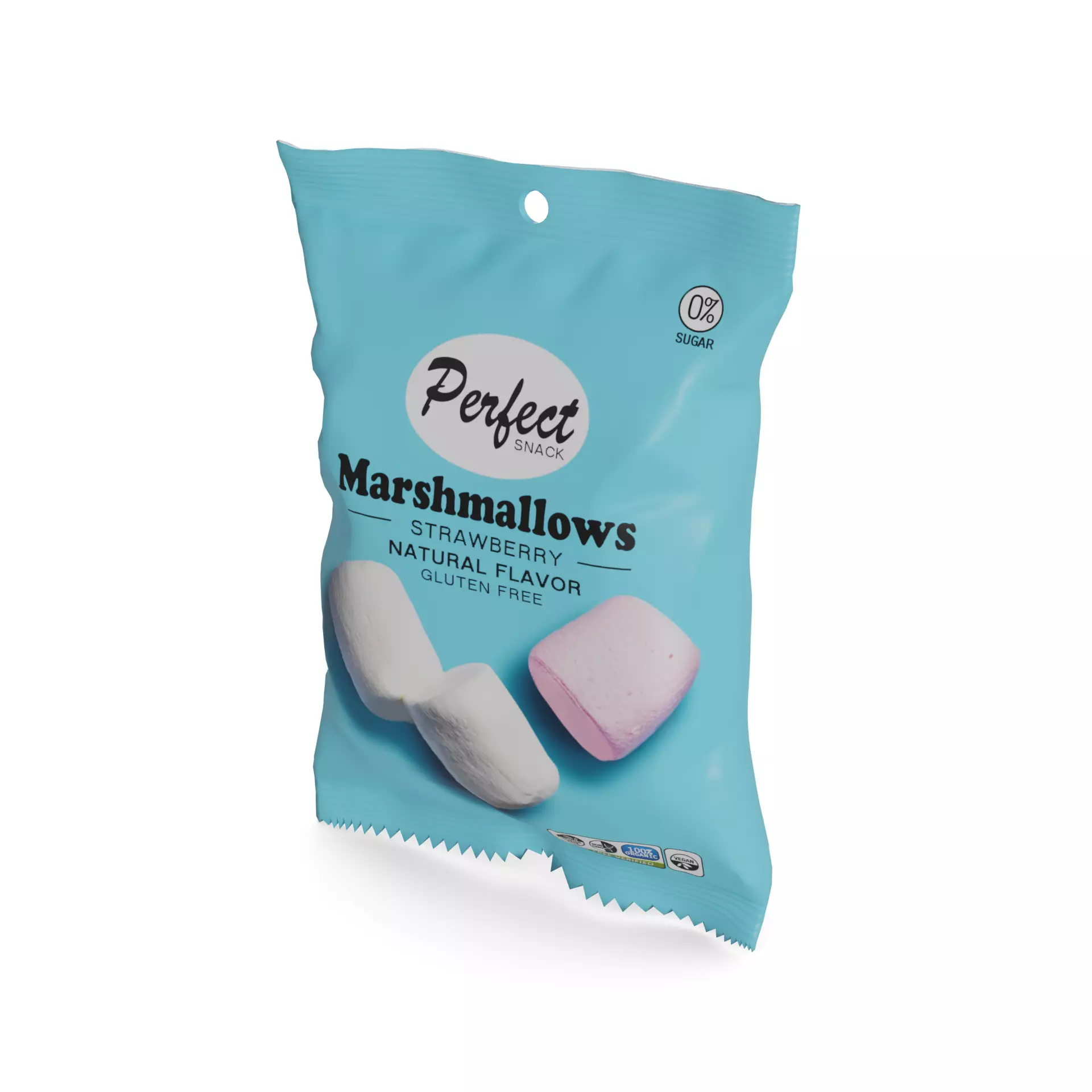 Other sweets Marshmallows Low-poly 3D model_0