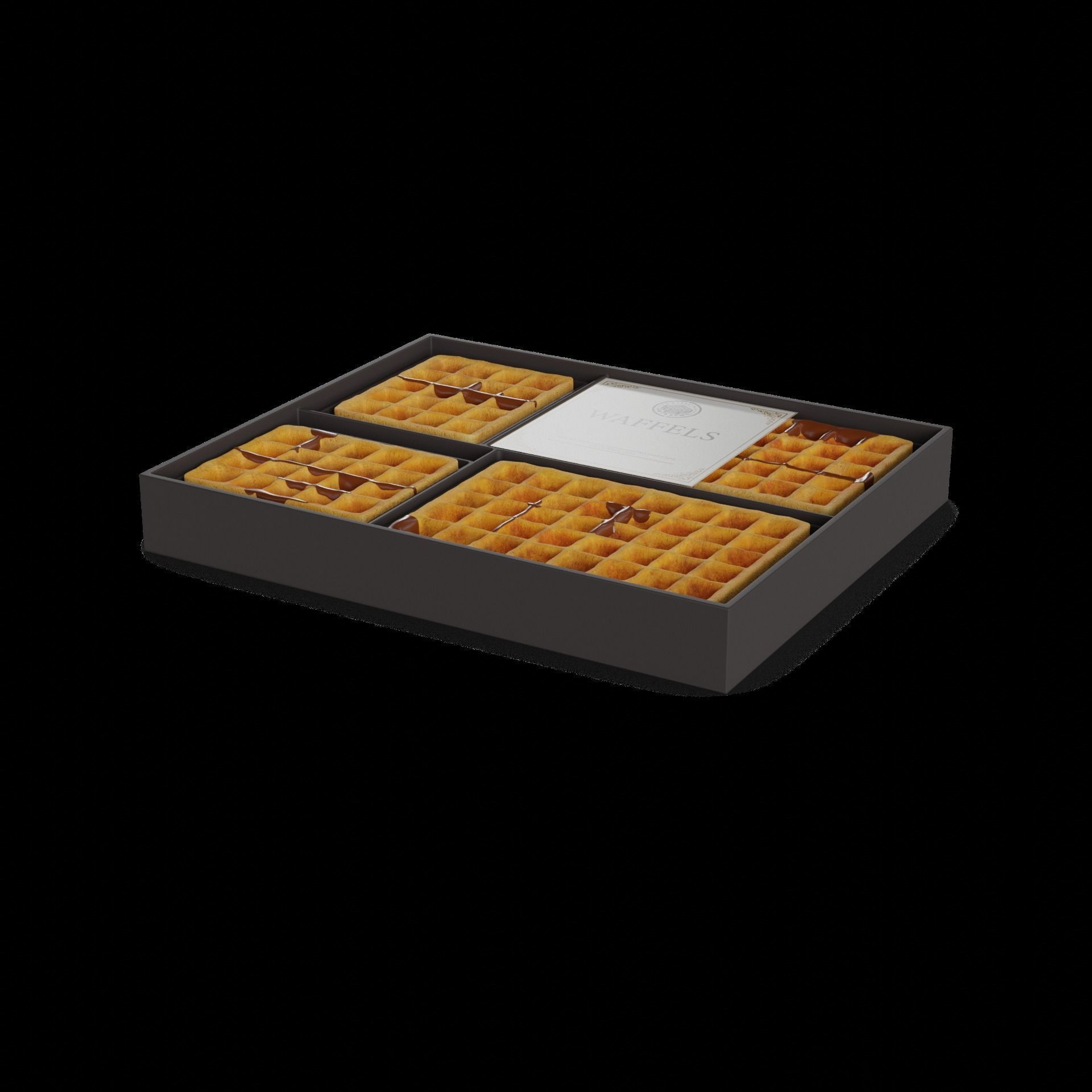 Waffles Waffles 3D model_1