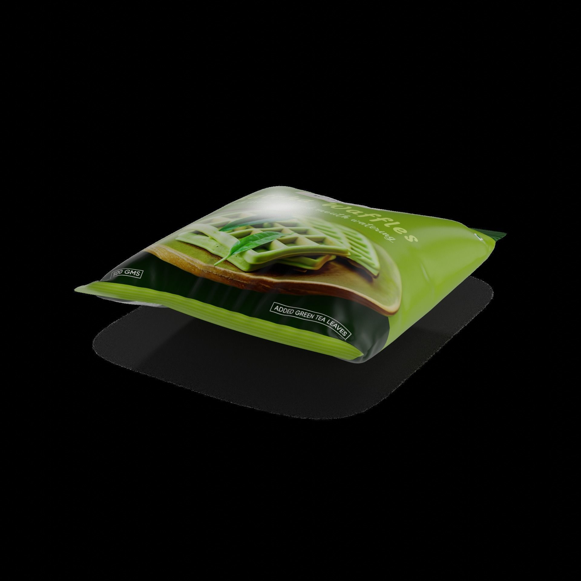 Waffles Waffles Low-poly 3D model_1