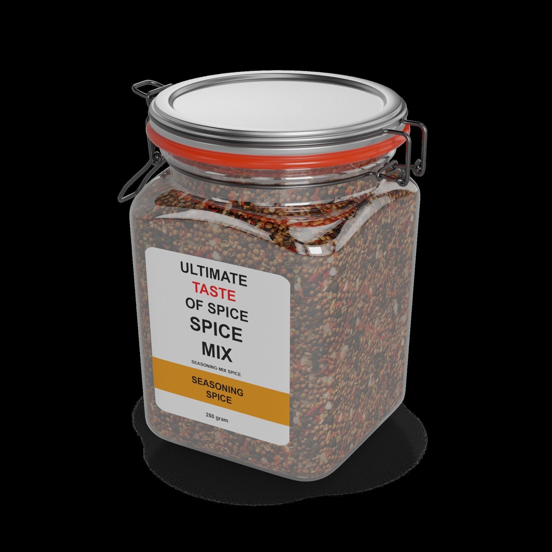 Spice and herbs mixes Spice Blend 3D model_1