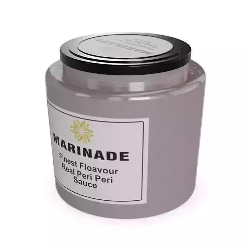 Marinades Marinades Low-poly 3D model