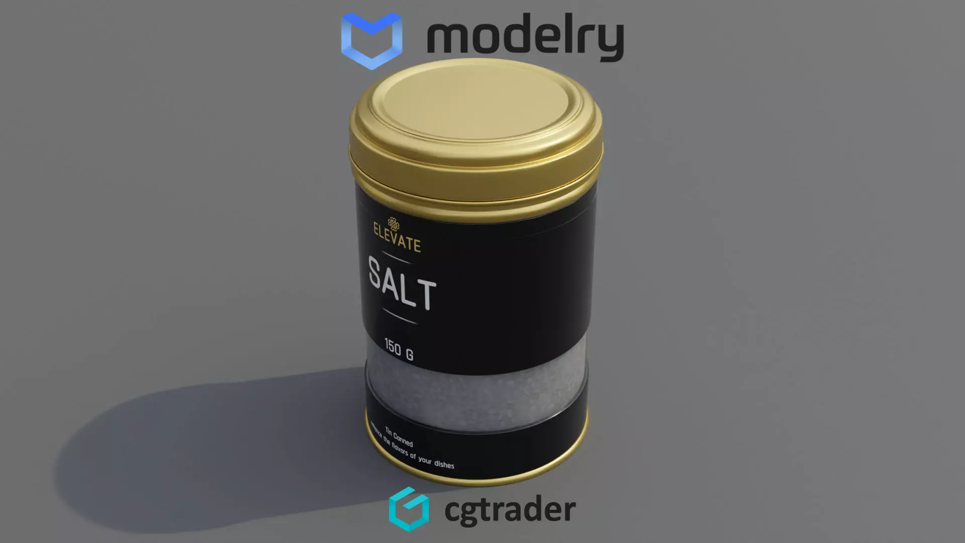 Salt Can 3D model_0