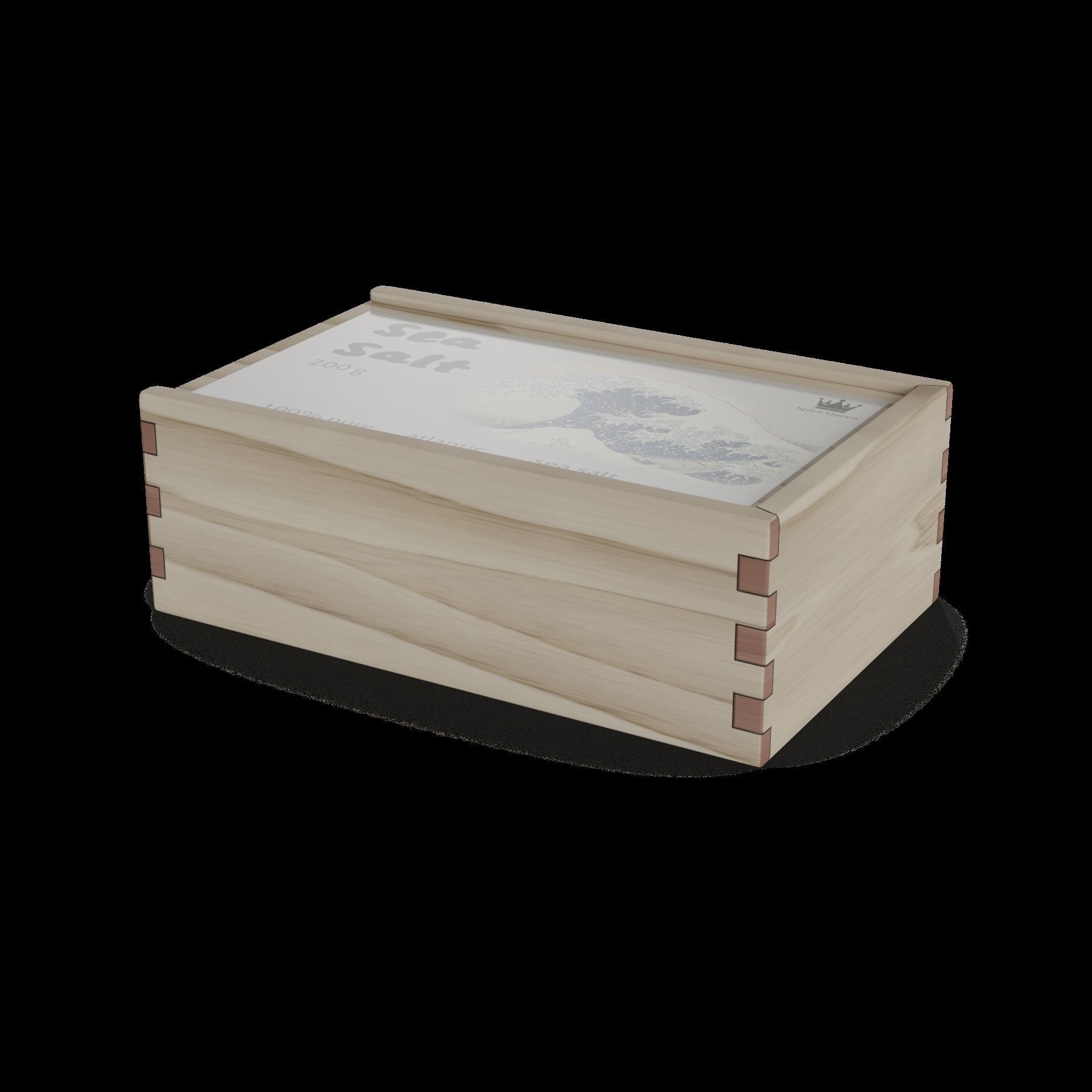 Salt Salt Low-poly 3D model_1