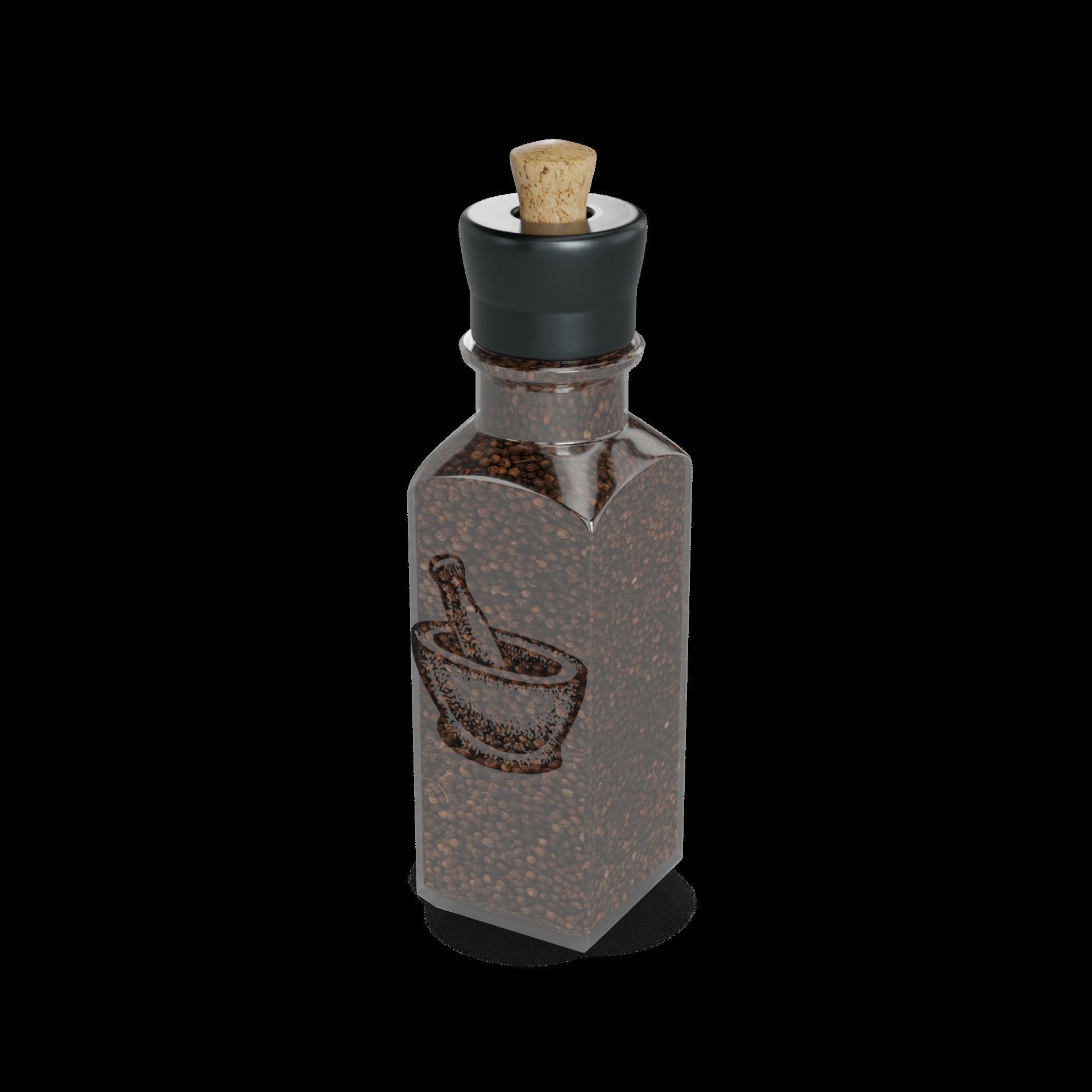 Pepper Black Pepper 3D model_1
