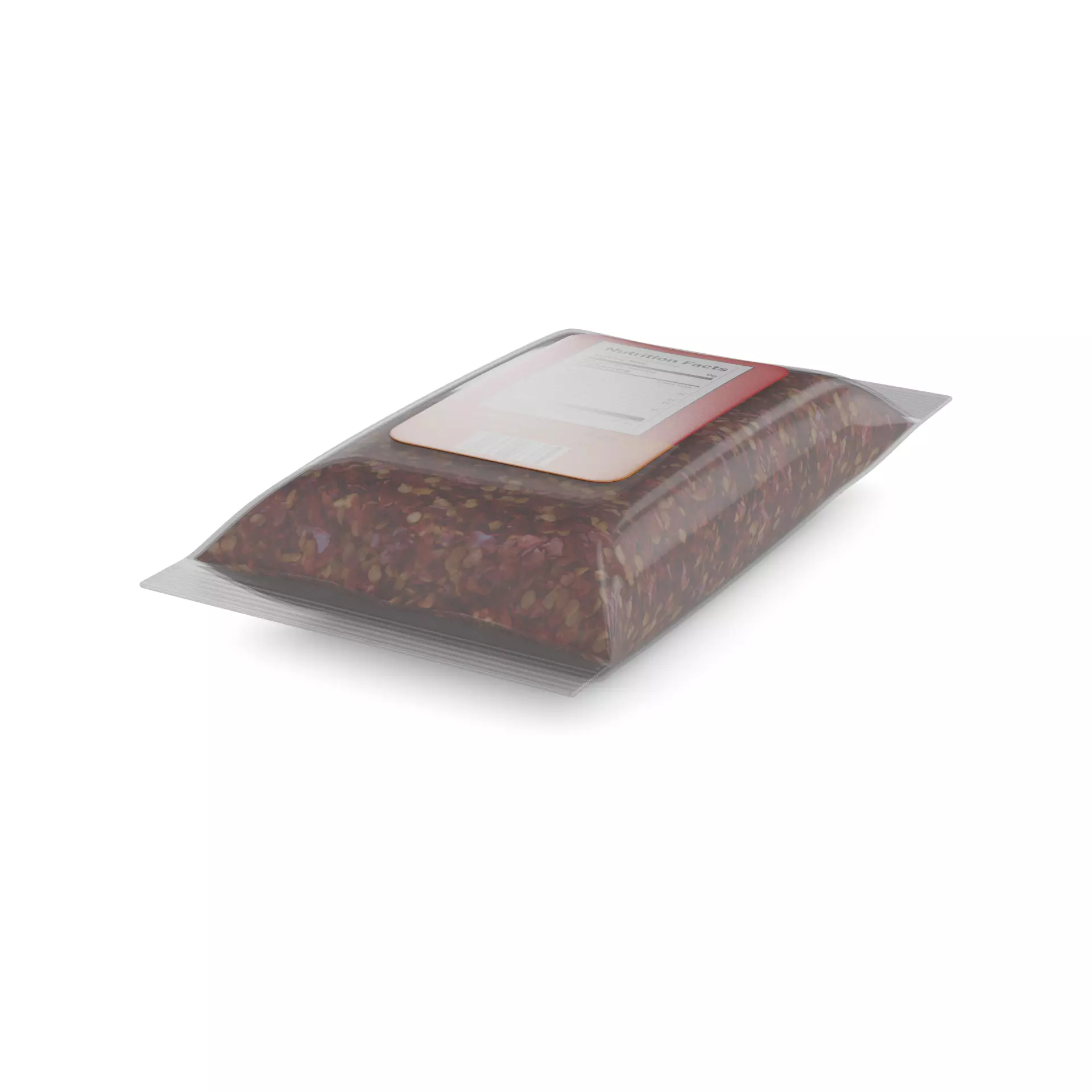 Pepper Crushed Red Pepper Low-poly 3D model_0