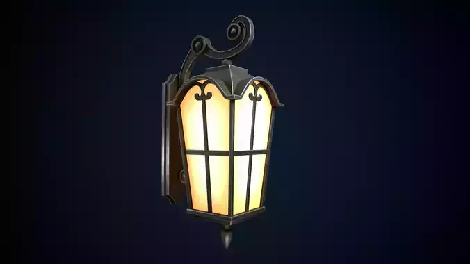 Stylized street light