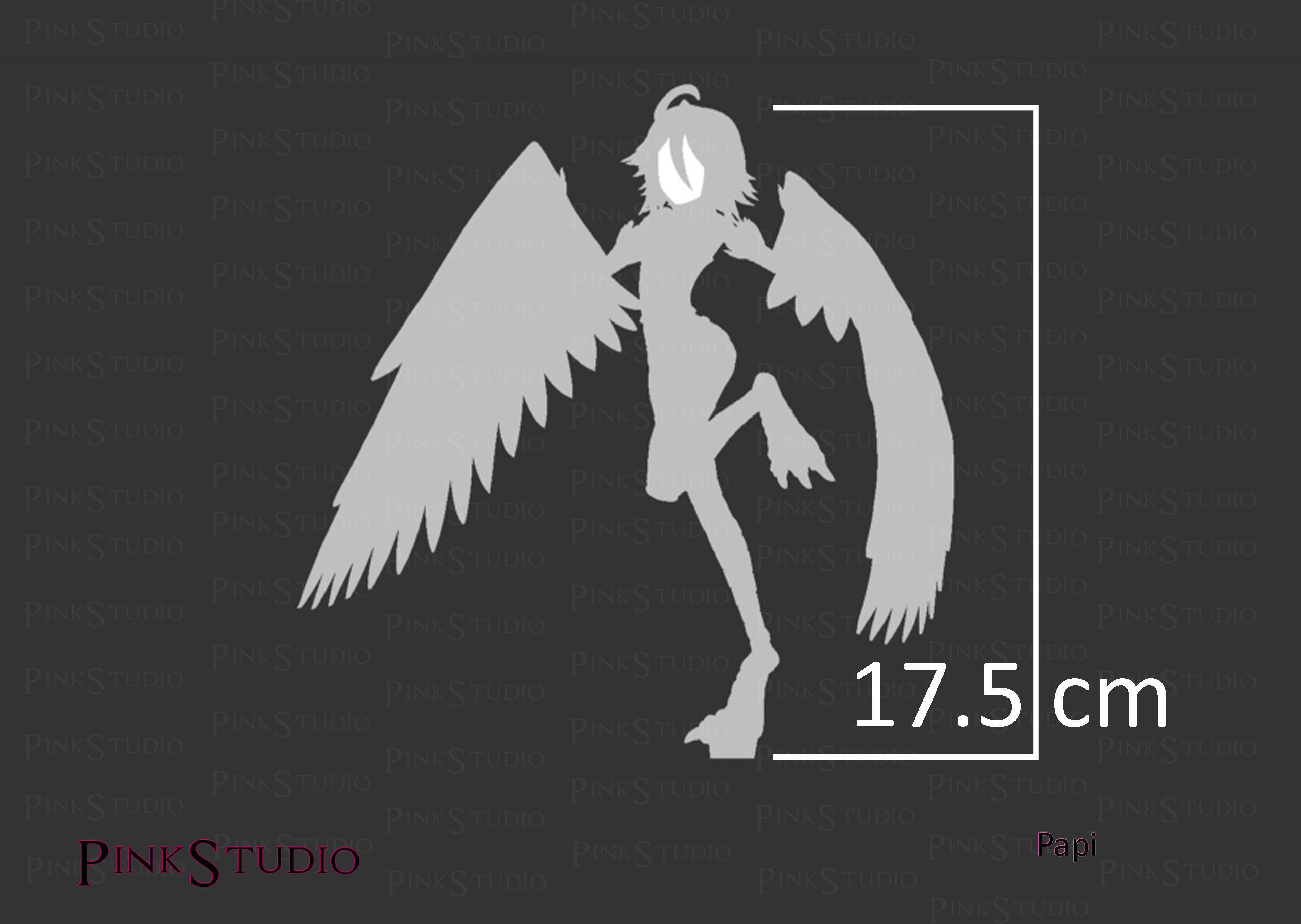 Monster Musume - Papi the harpy 3D print model_31