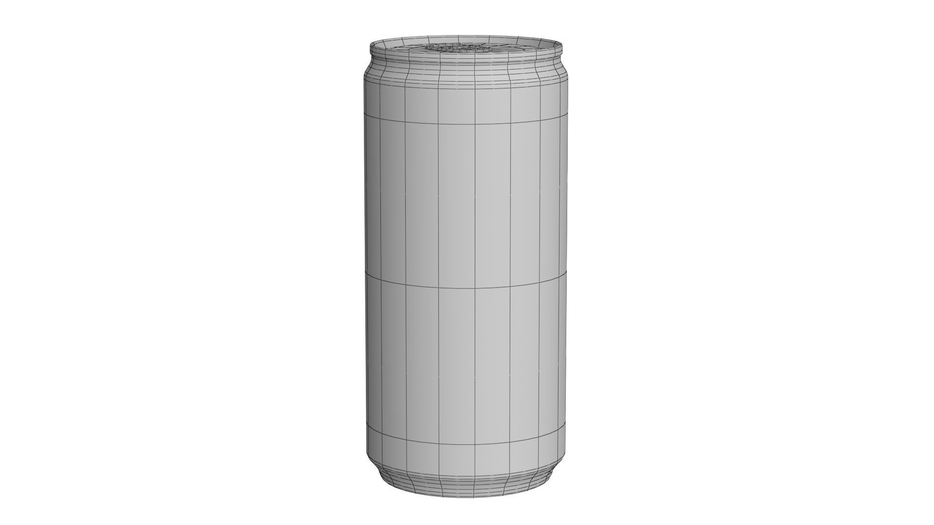 Pepsi Drink Can Slim 190ml 01 Low-poly 3D model_20